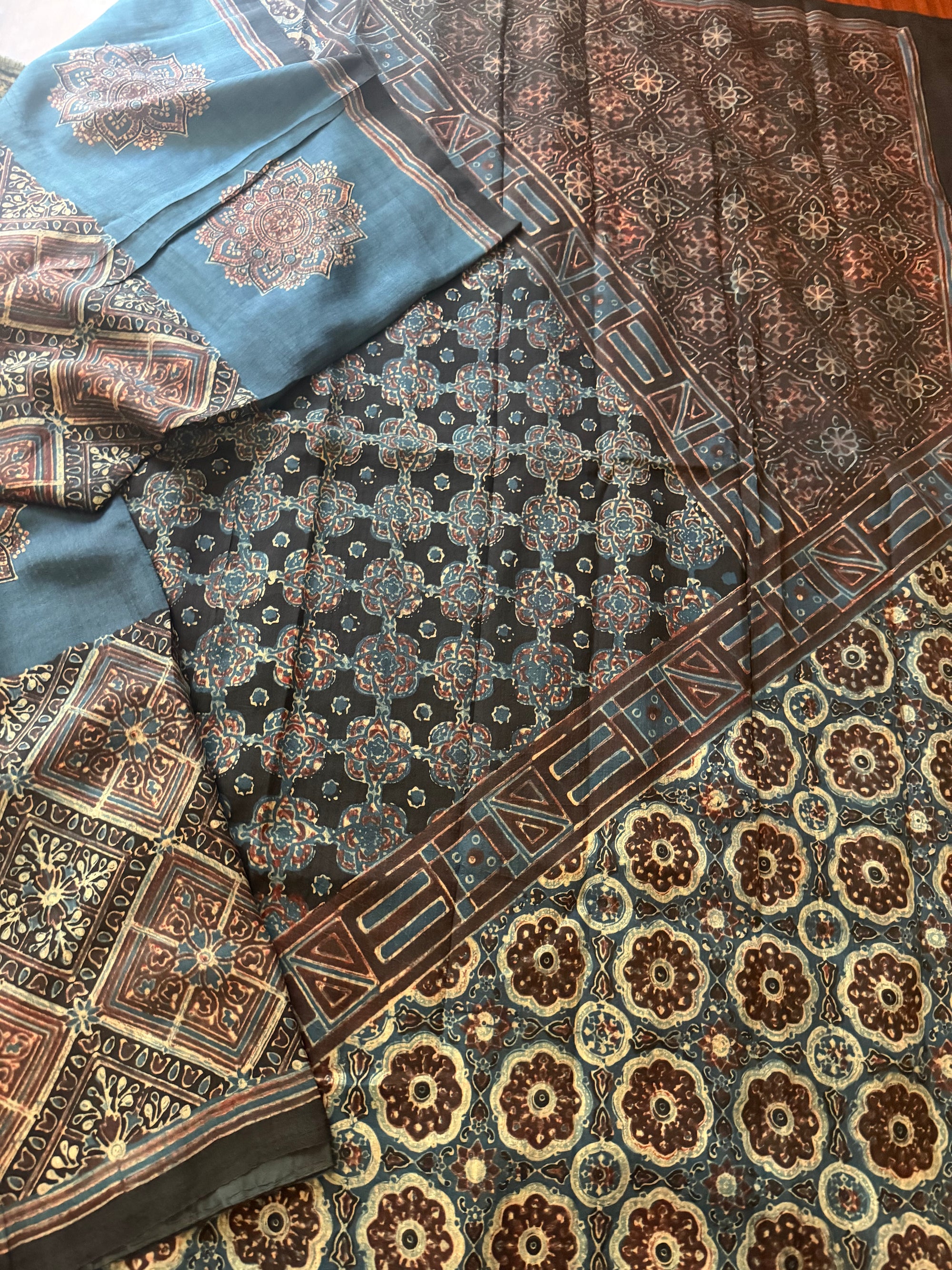 Pracheen Ajrakh - ERI SILK