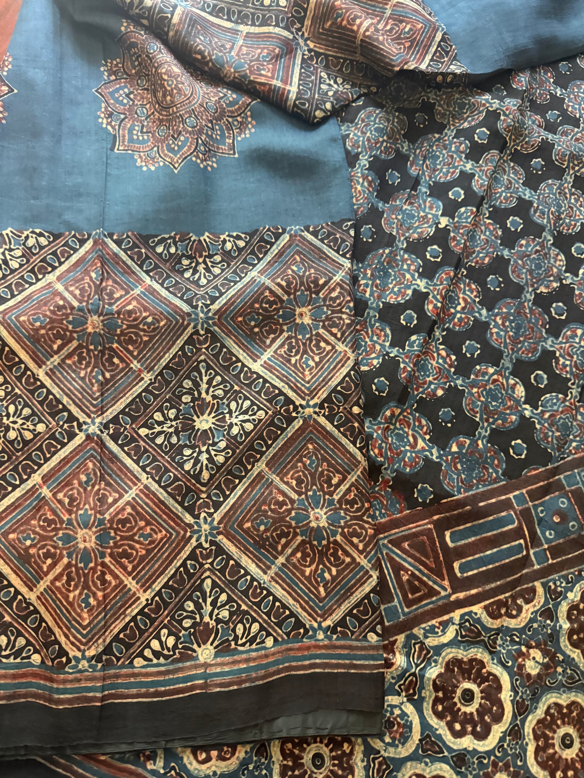Pracheen Ajrakh - ERI SILK