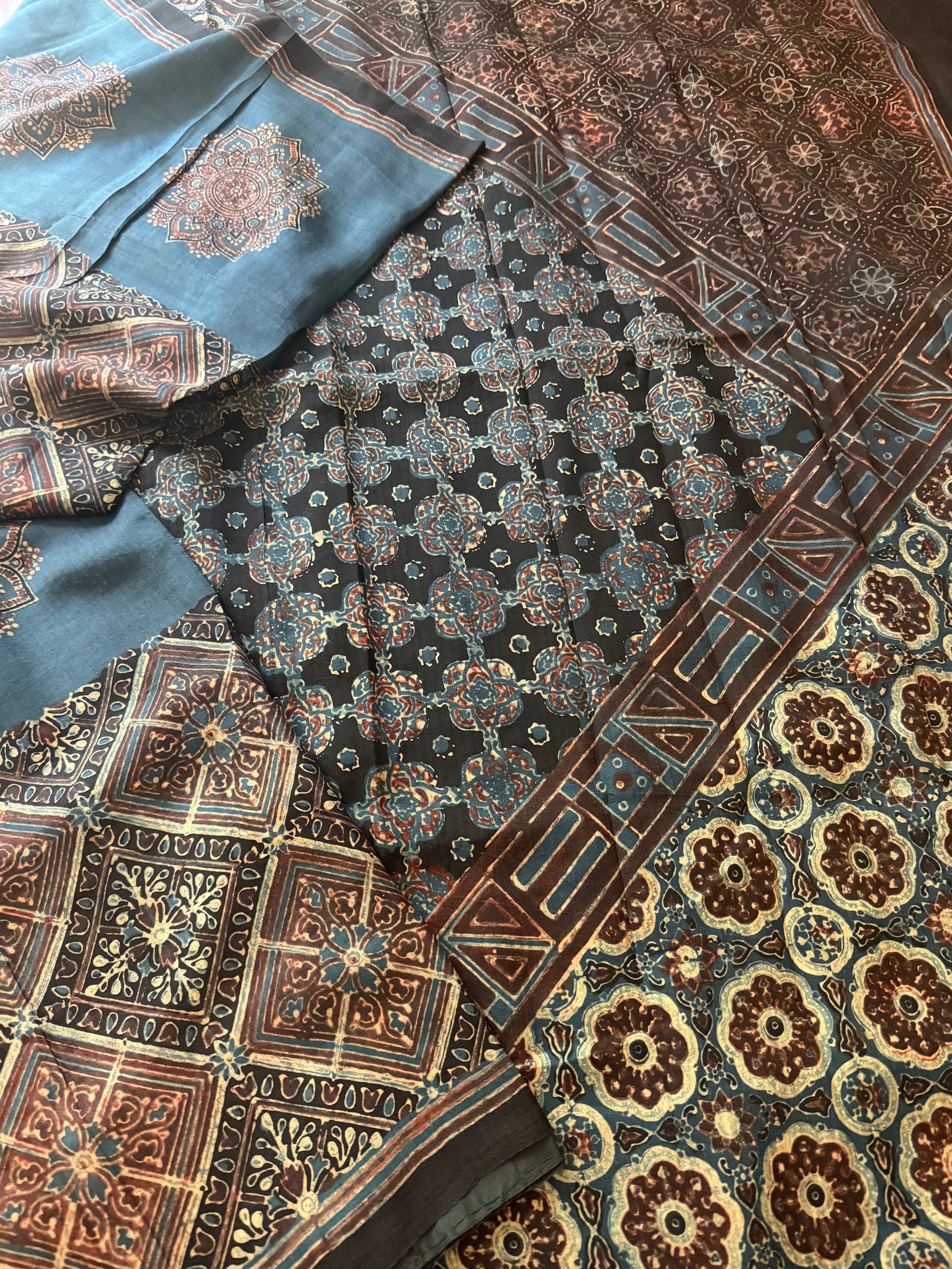 Pracheen Ajrakh - ERI SILK