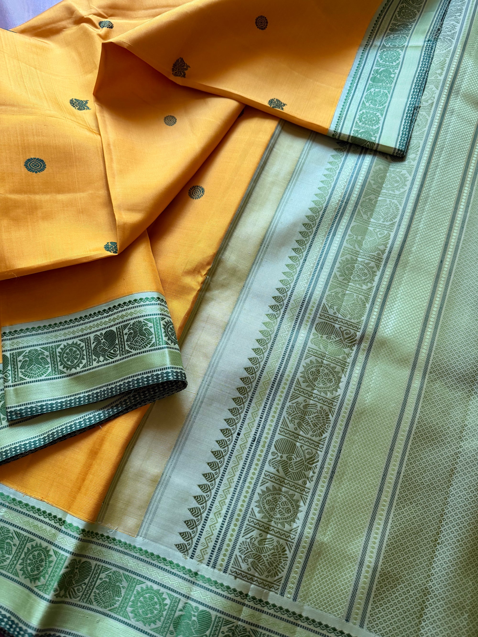 No Zari Korvai Kanjivaram Silk