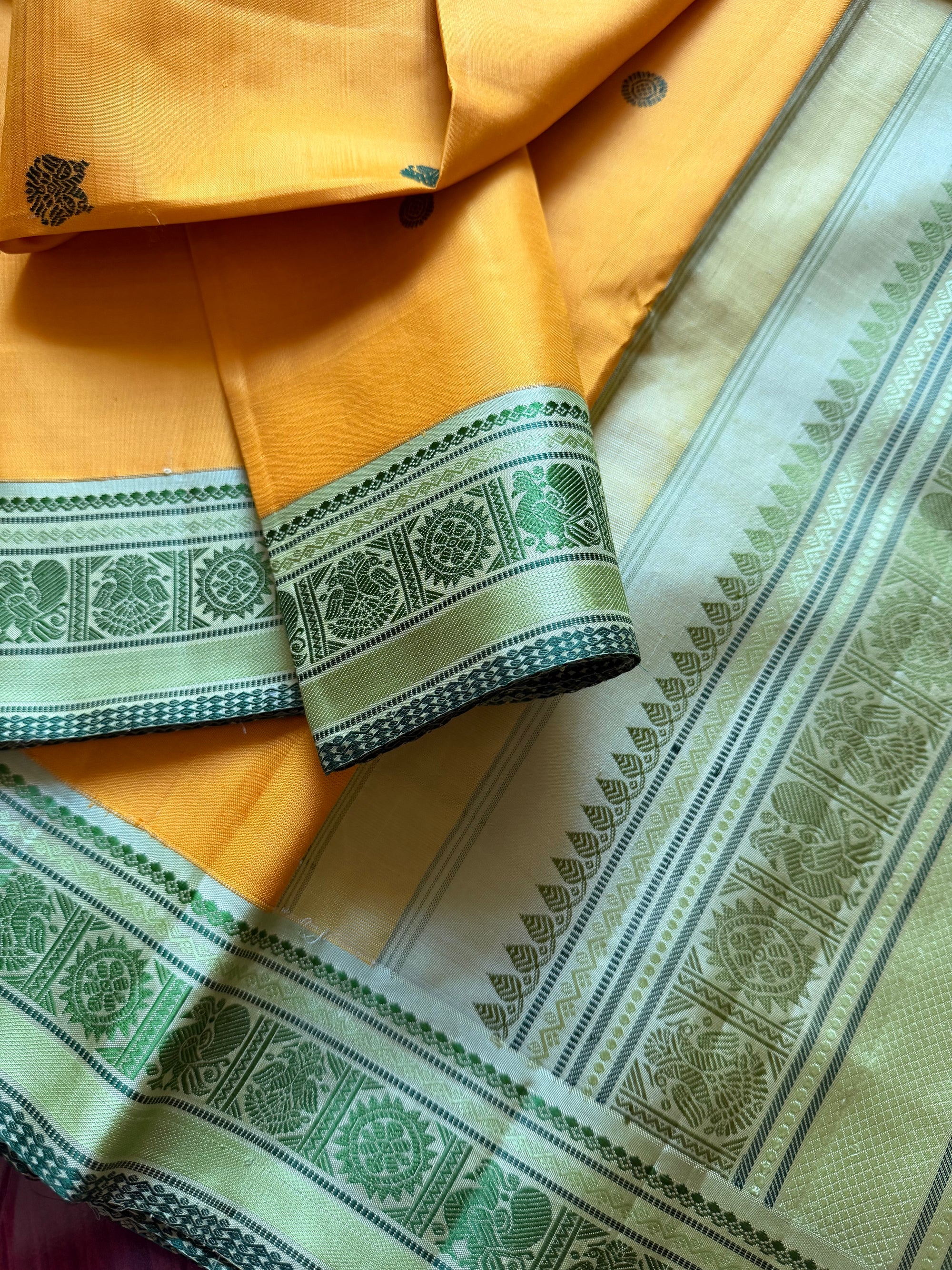 No Zari Korvai Kanjivaram Silk