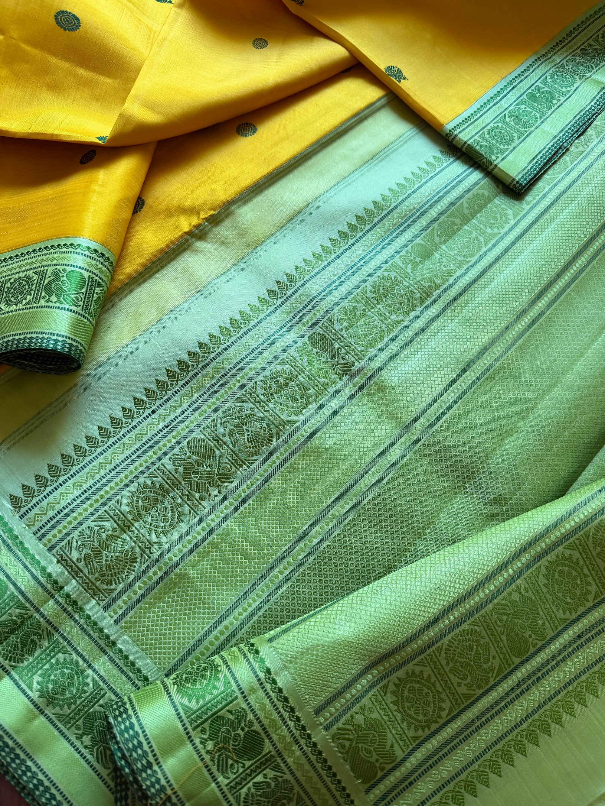 No Zari Korvai Kanjivaram Silk