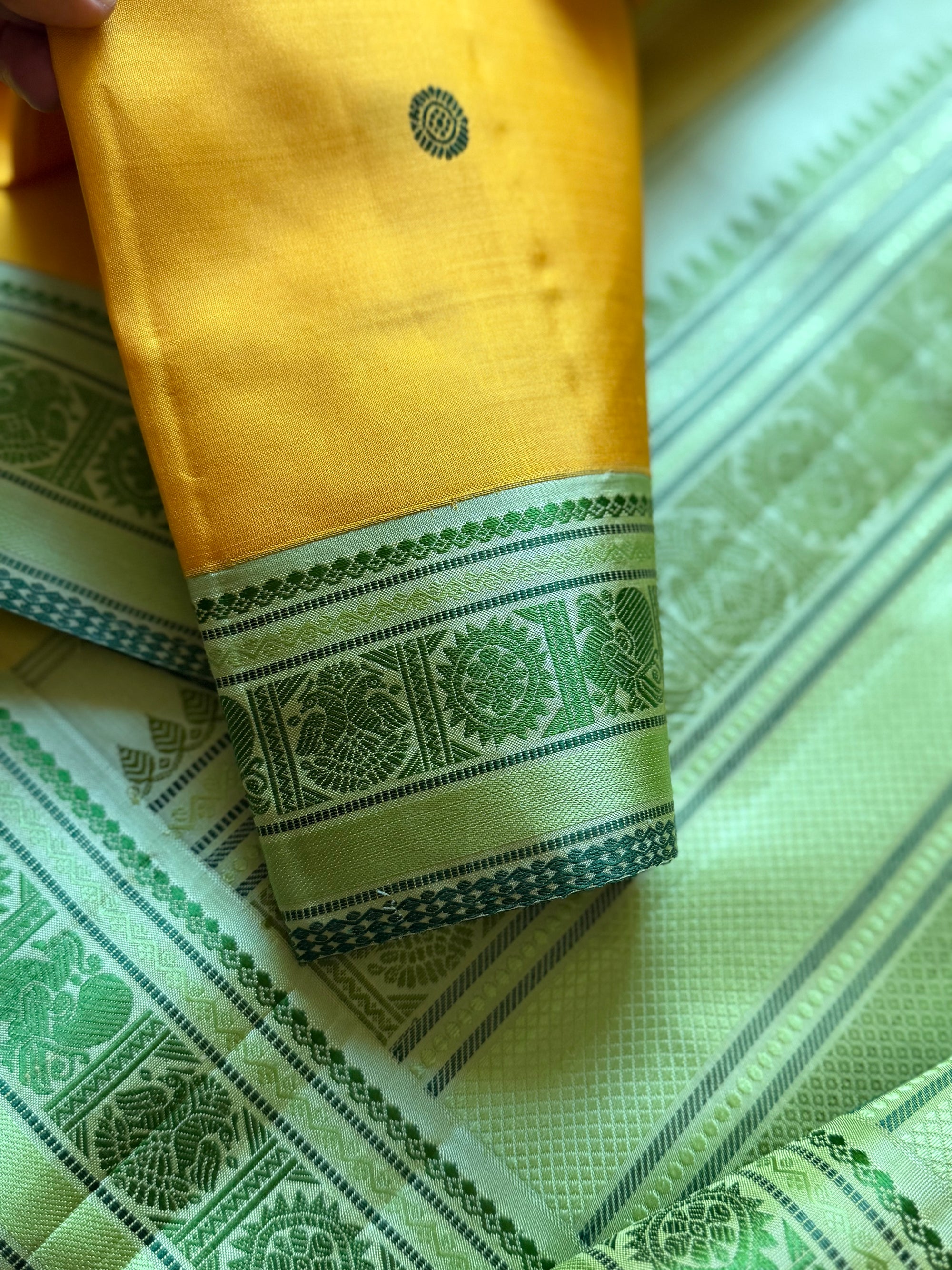 No Zari Korvai Kanjivaram Silk