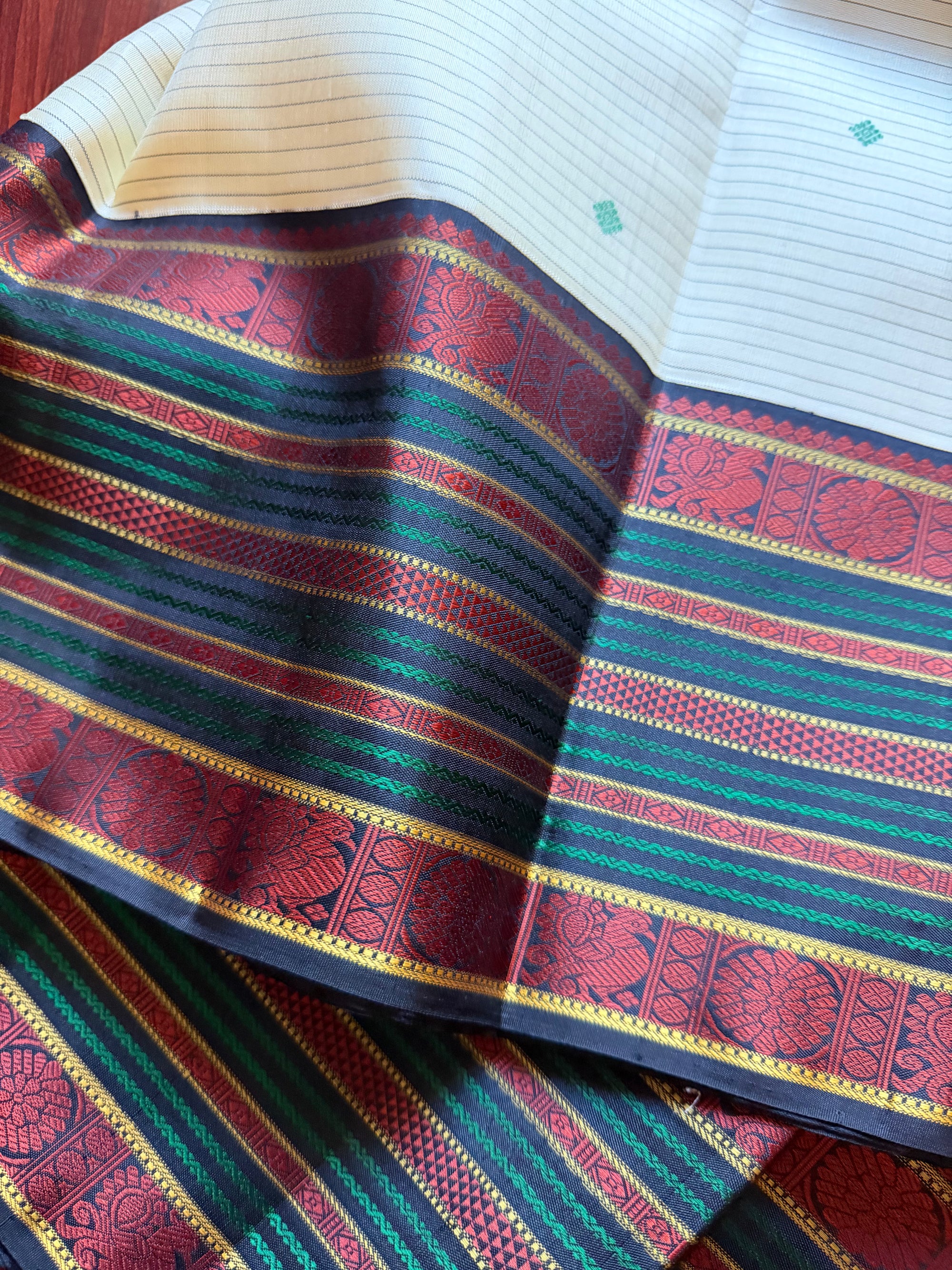 No Zari Korvai Kanjivaram Silk