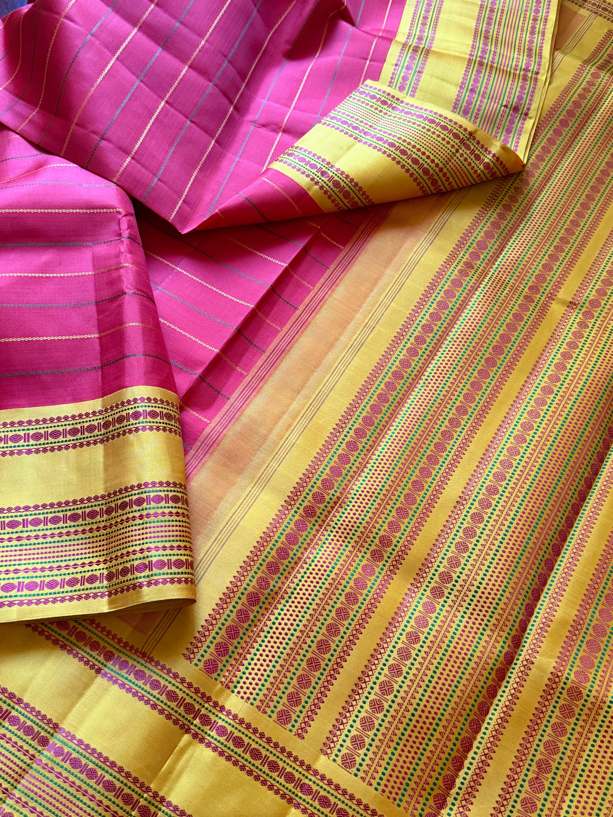 No Zari Korvai Kanjivaram Silk