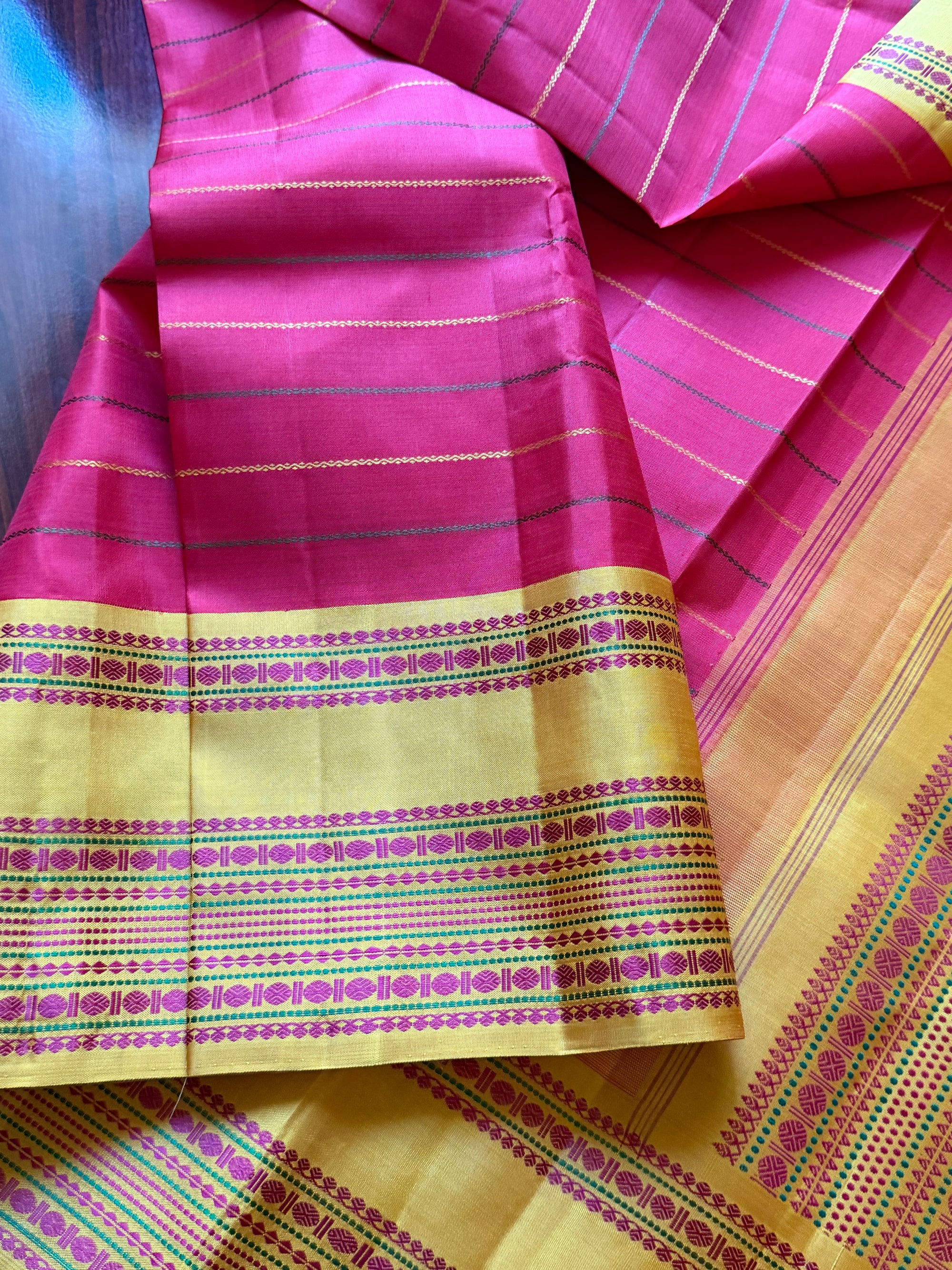 No Zari Korvai Kanjivaram Silk