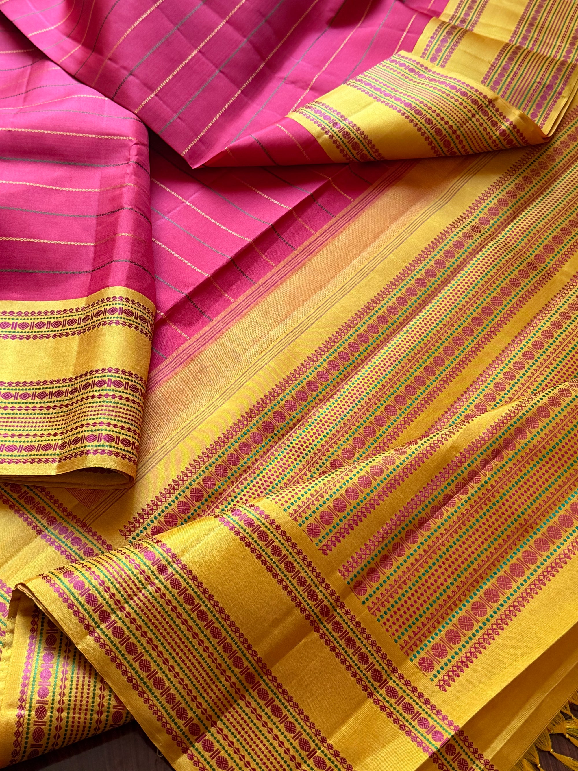 No Zari Korvai Kanjivaram Silk
