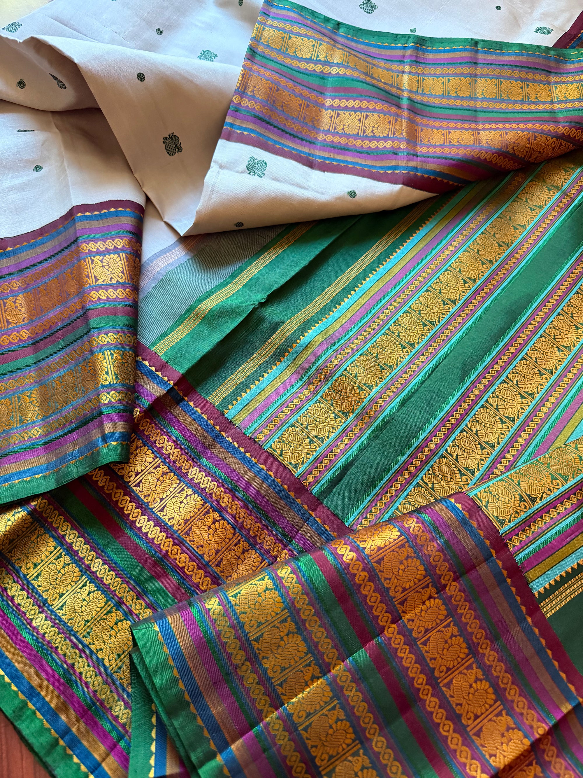 No Zari Korvai Kanjivaram Silk