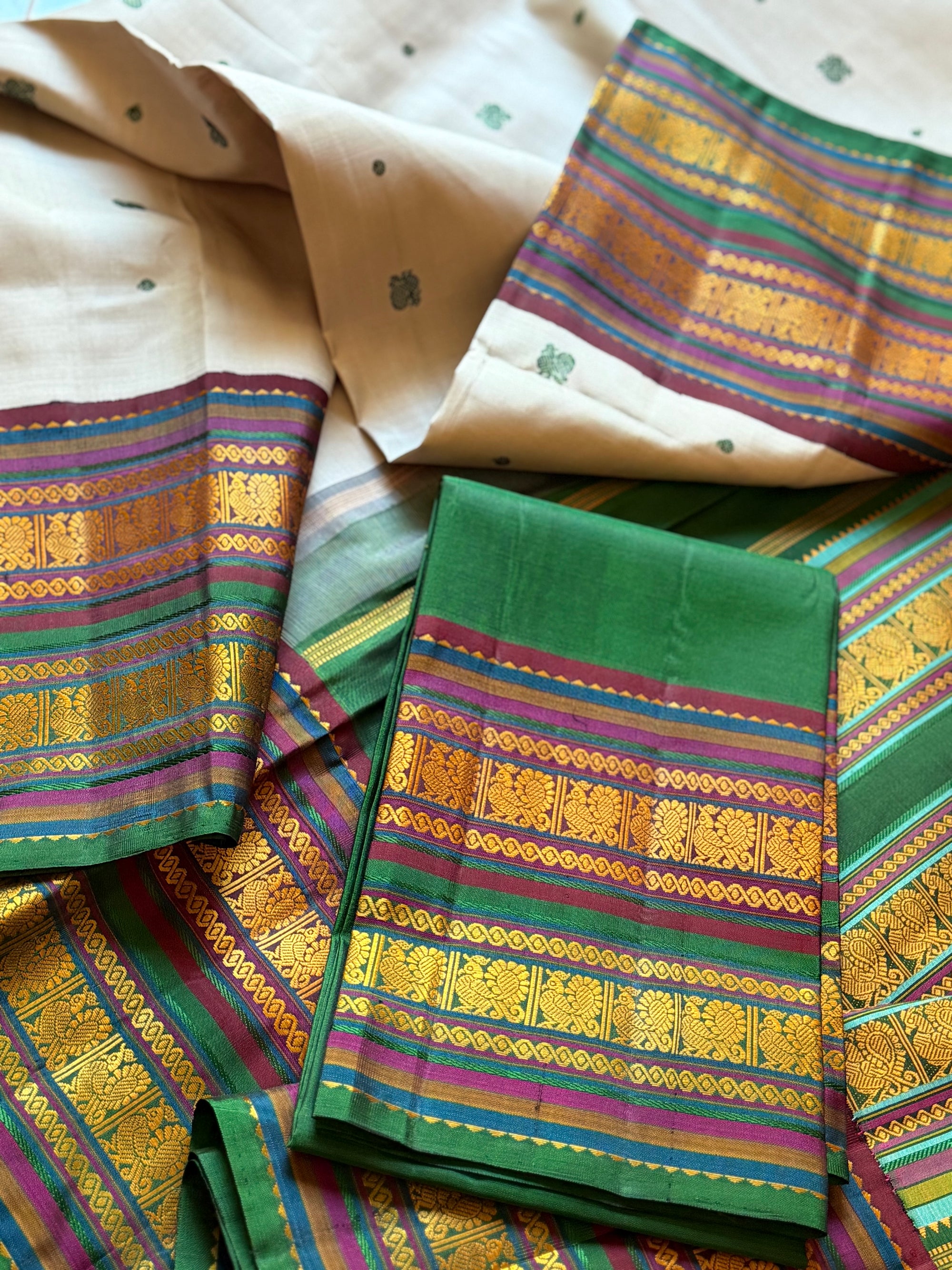 No Zari Korvai Kanjivaram Silk