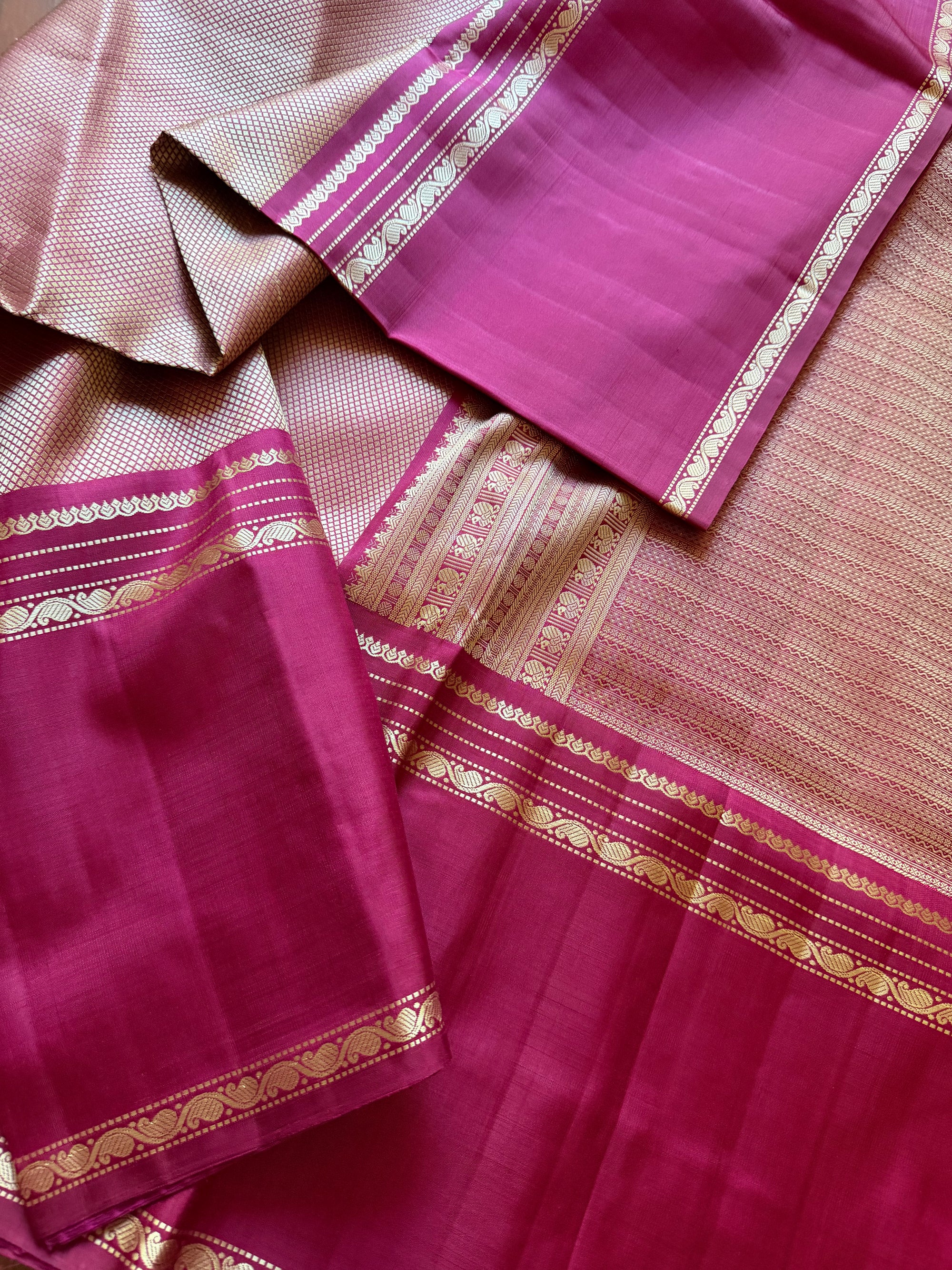 No Zari  Kanjivaram Silk
