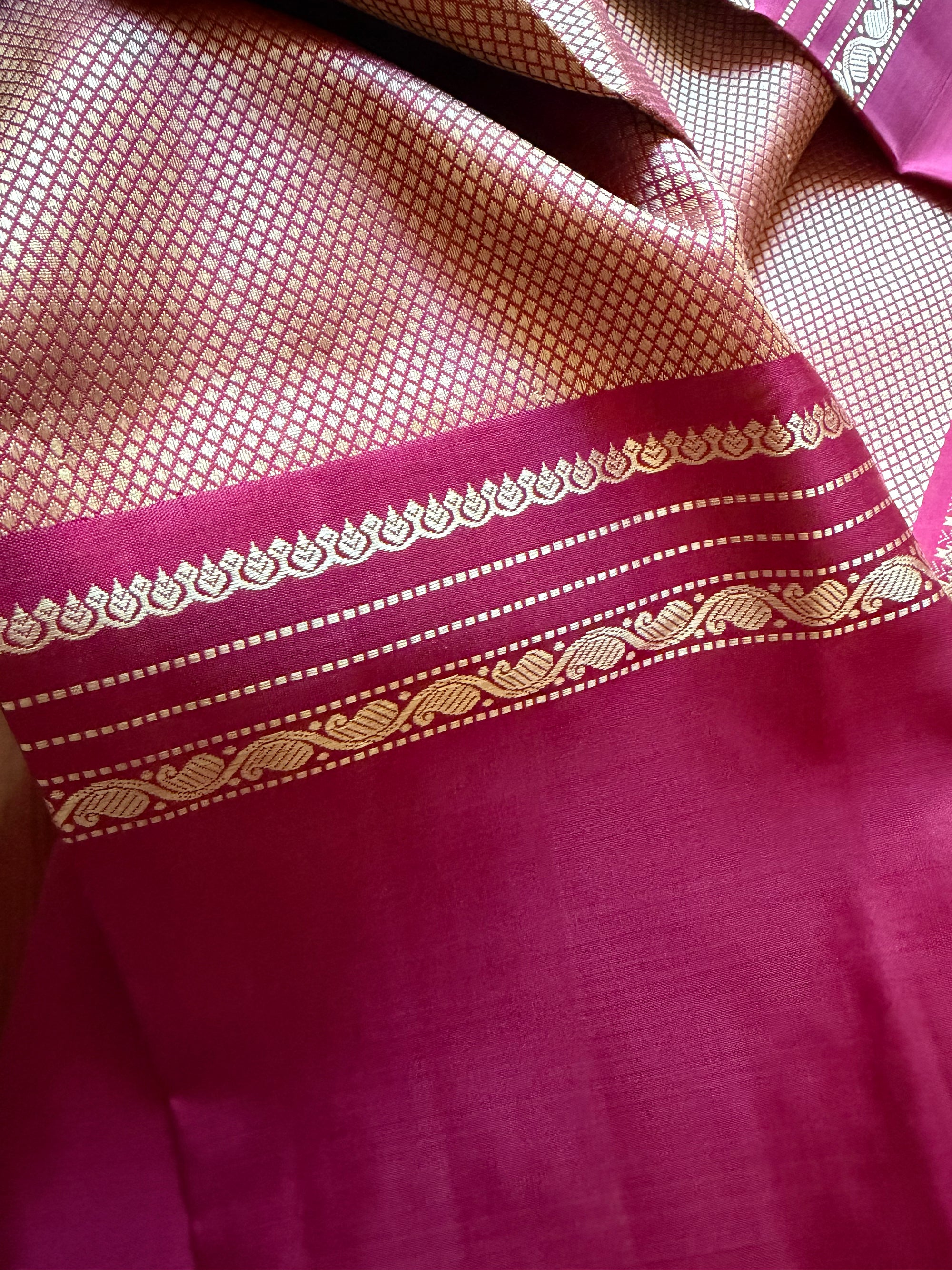 No Zari  Kanjivaram Silk