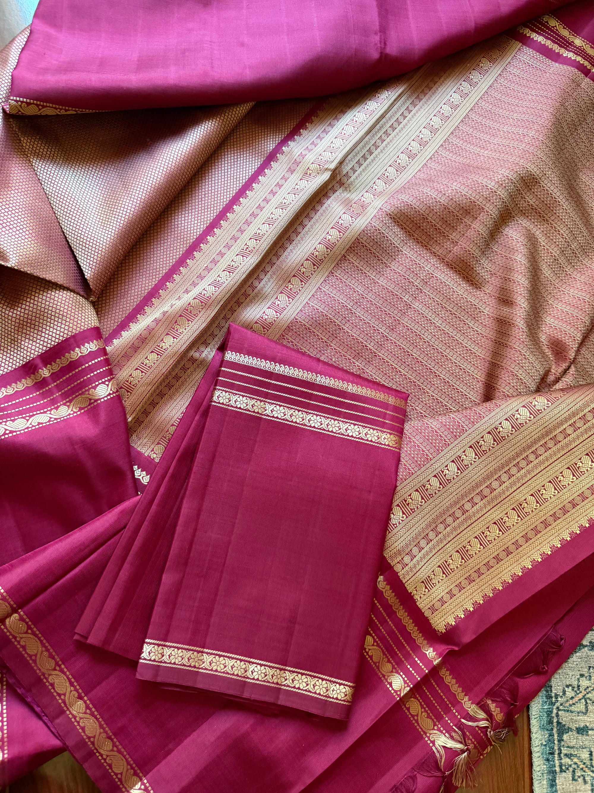 No Zari  Kanjivaram Silk