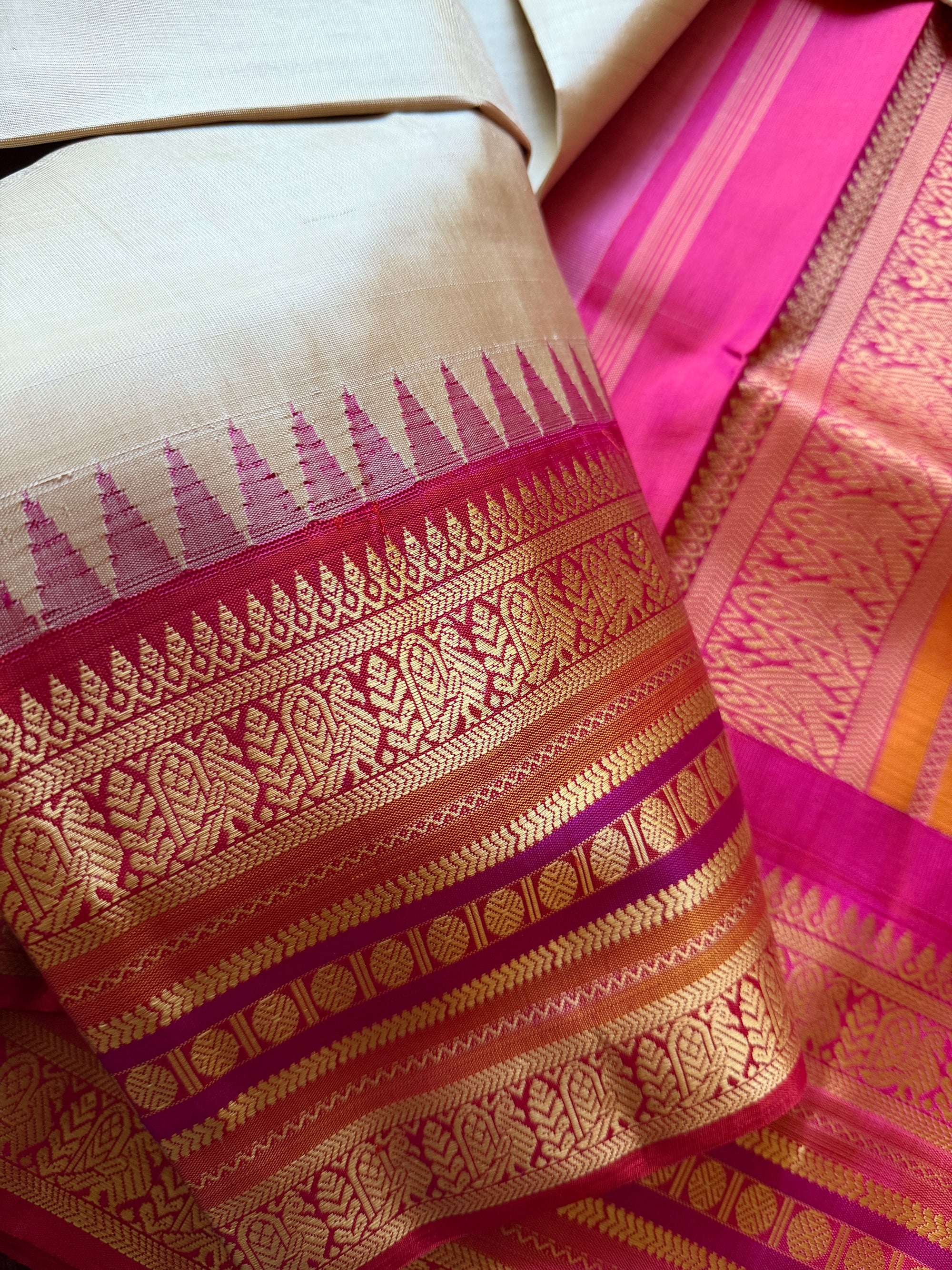 No Zari  Kanjivaram Silk