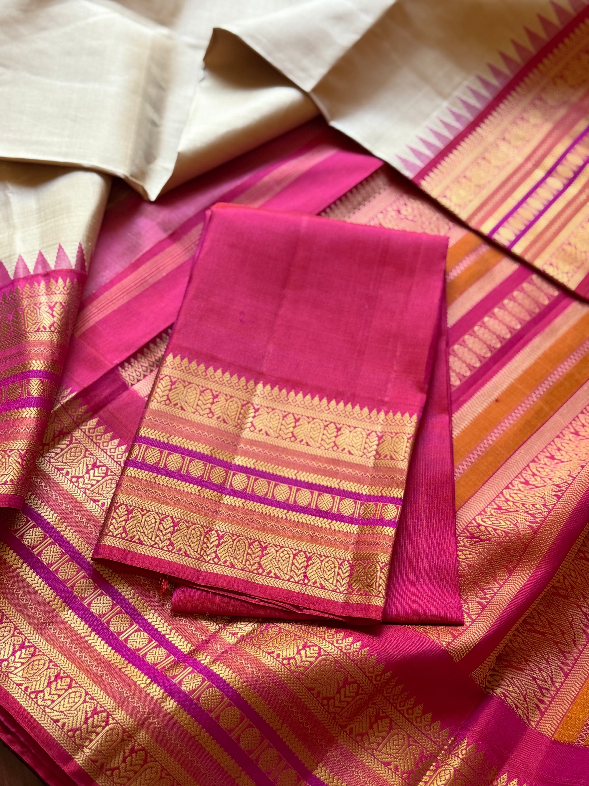 No Zari  Kanjivaram Silk