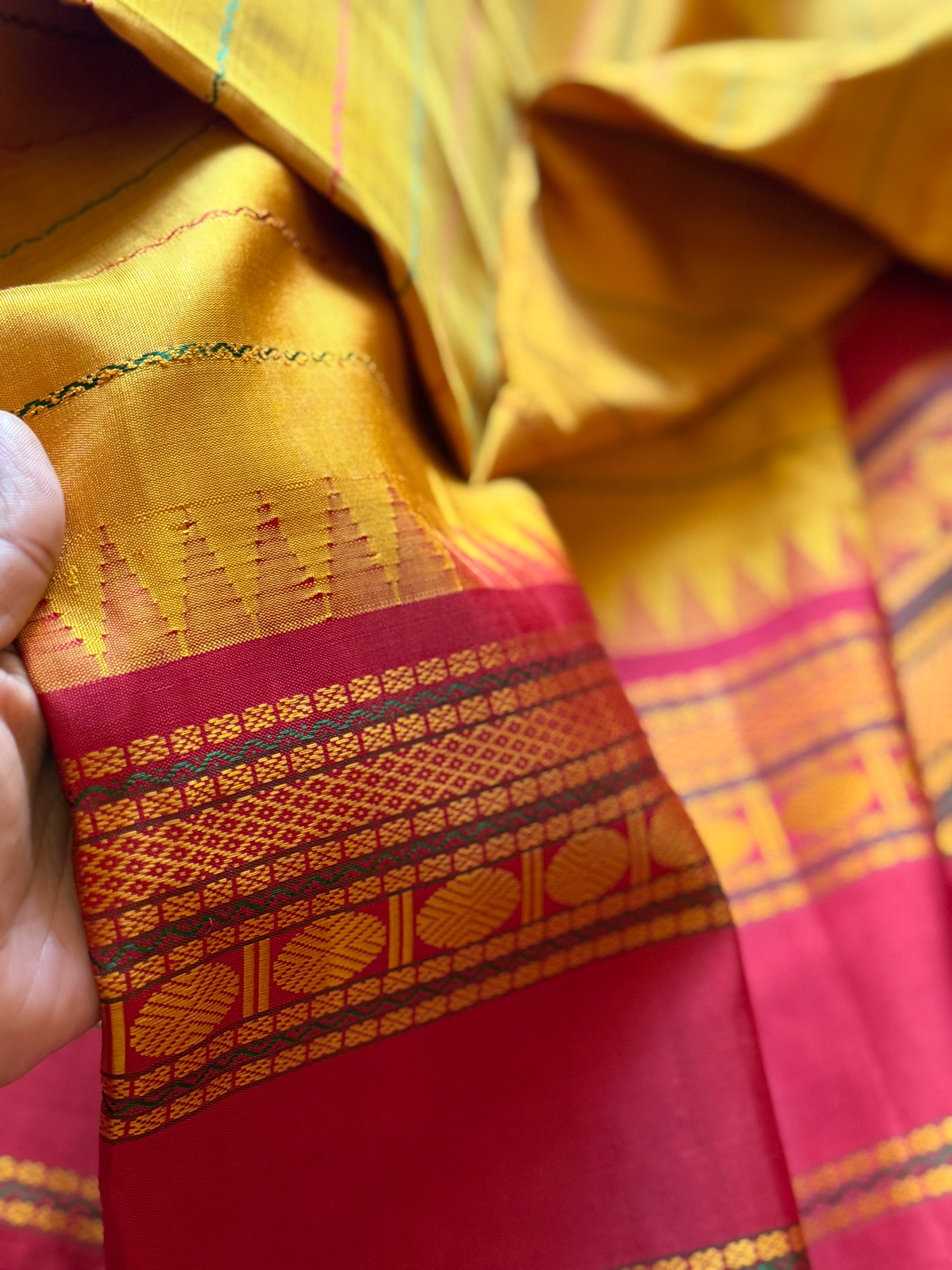 No Zari  Kanjivaram Silk