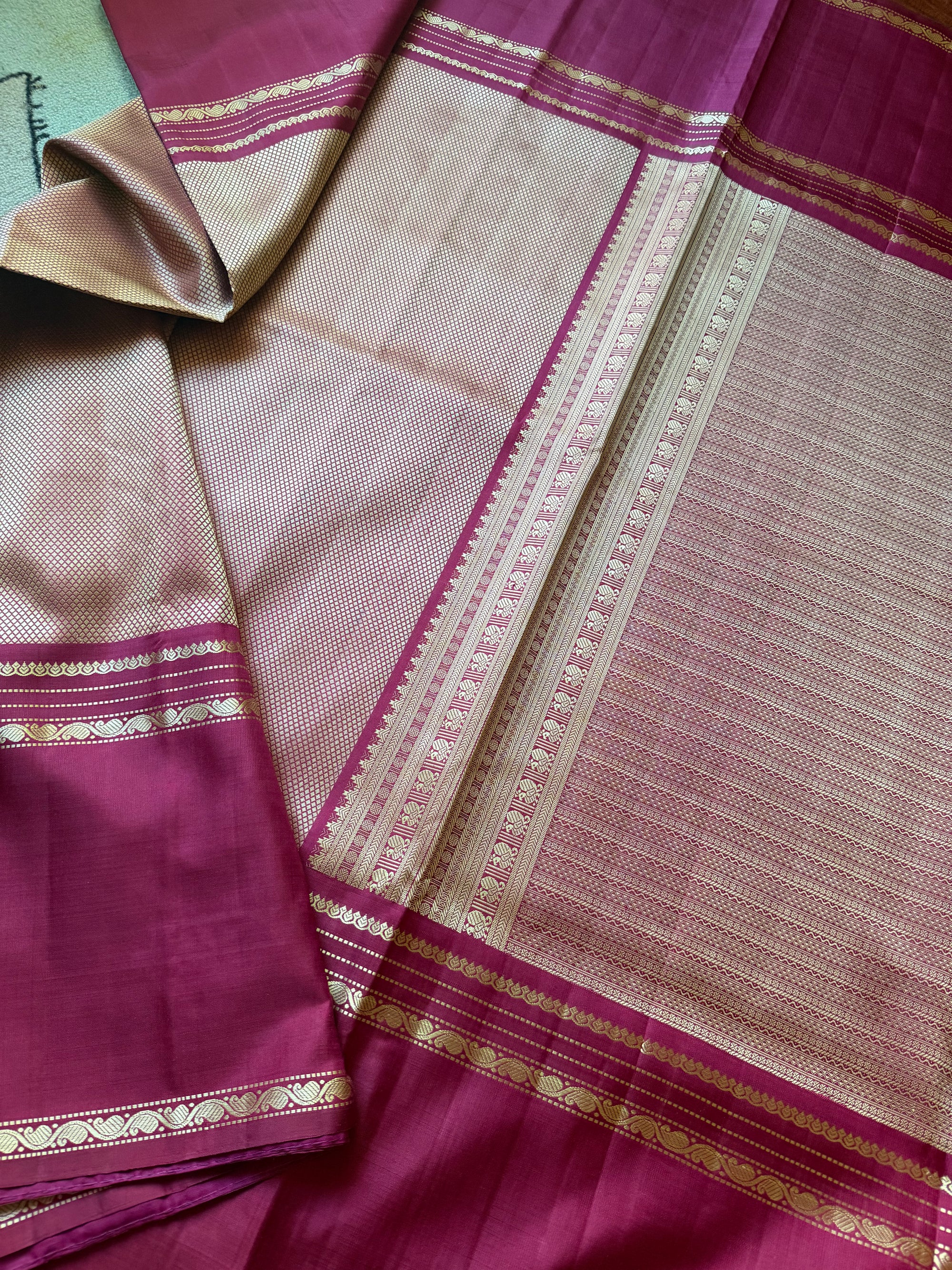 No Zari  Kanjivaram Silk