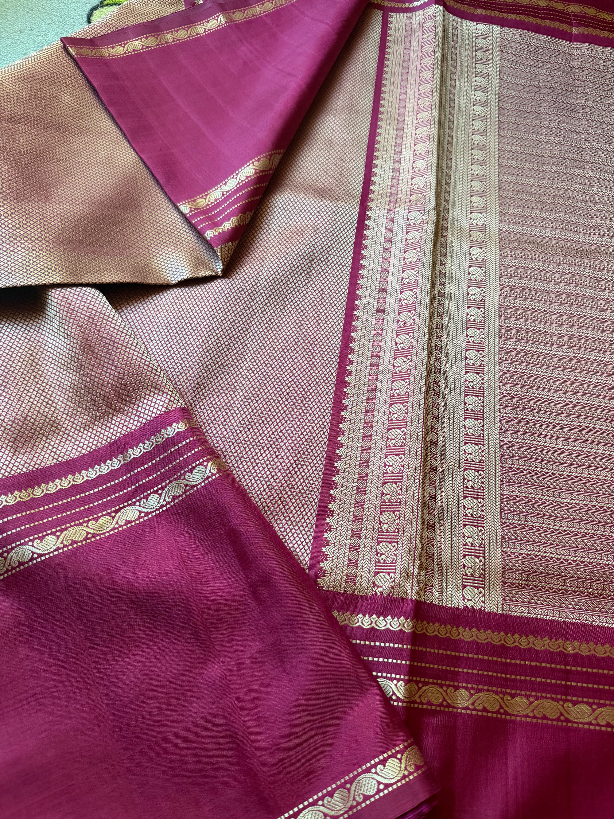 No Zari  Kanjivaram Silk