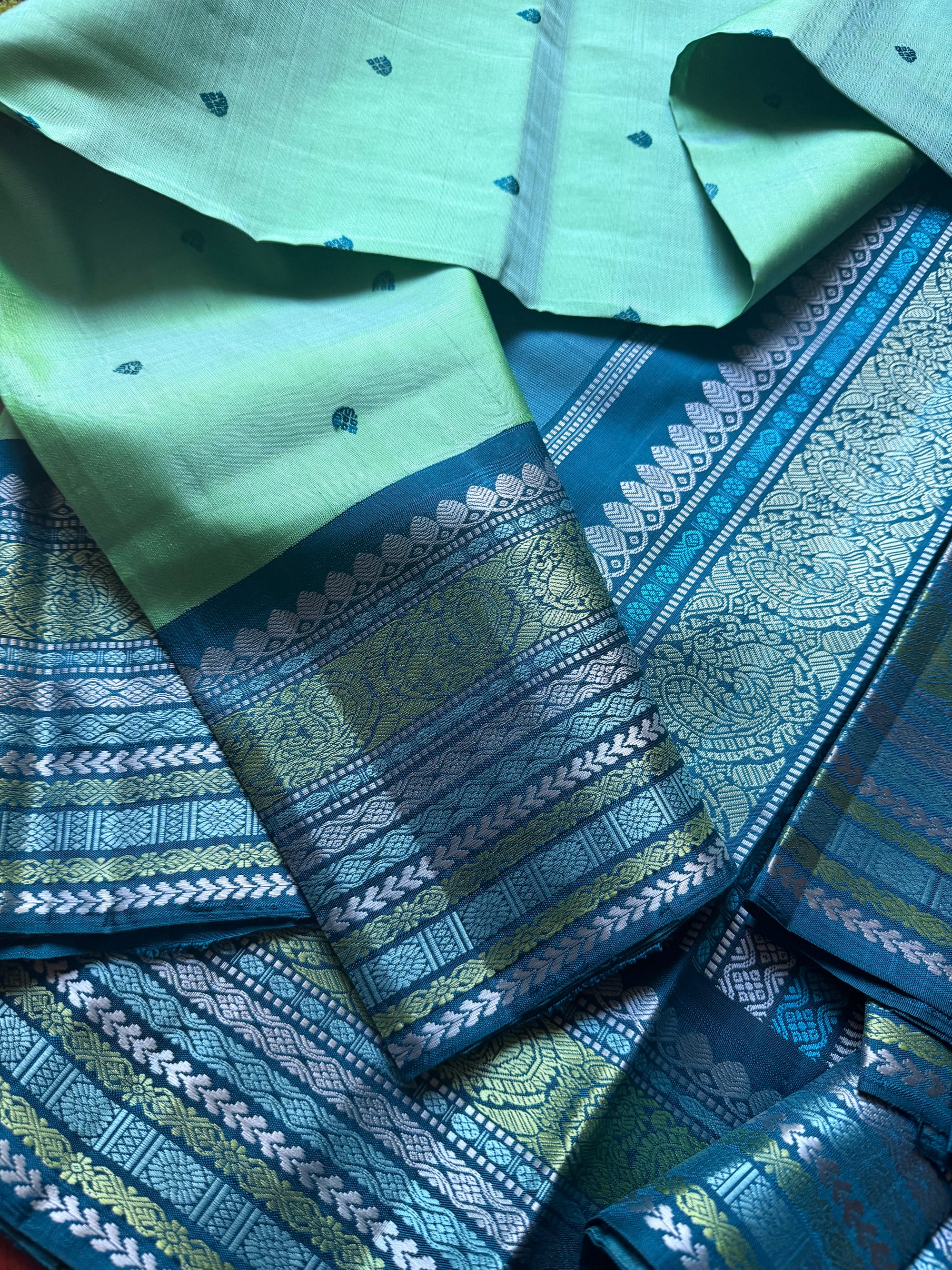 No Zari  Kanjivaram Silk