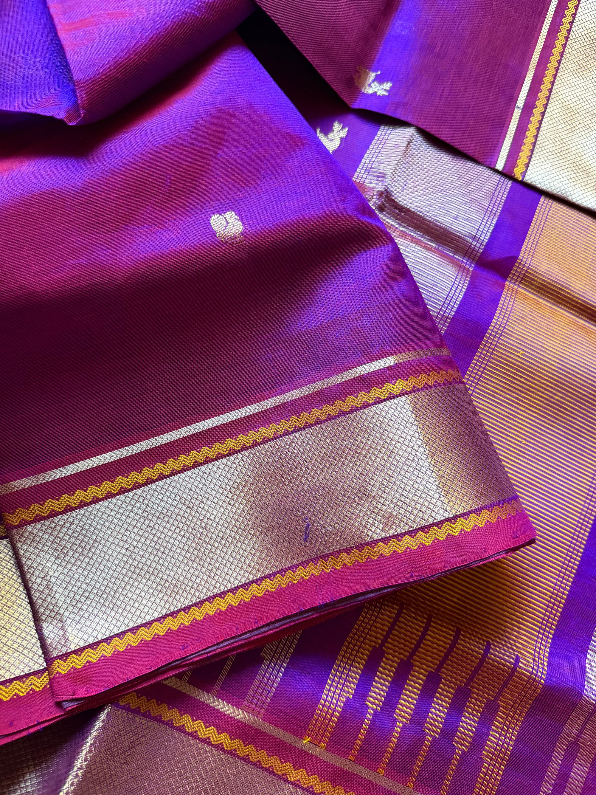 Silk Cotton: Buttas and Self borders
