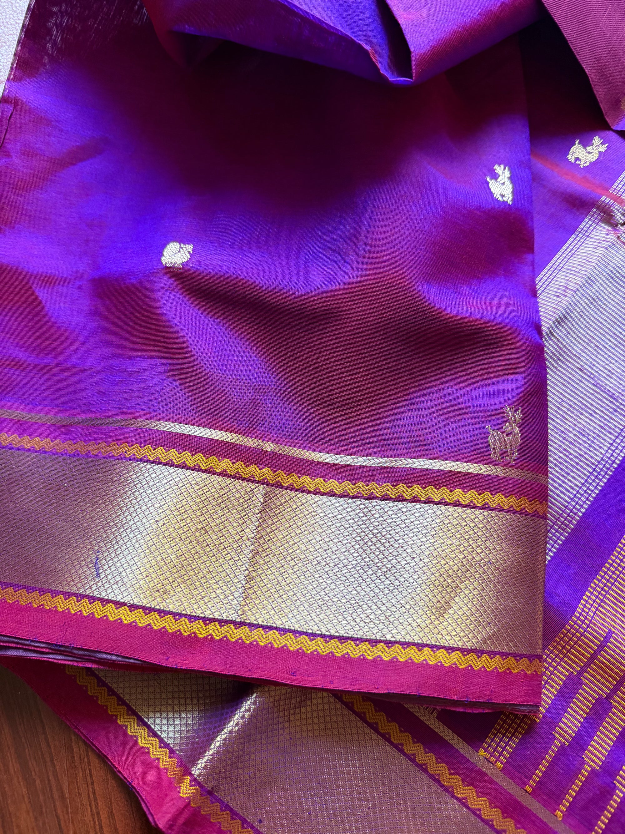 Silk Cotton: Buttas and Self borders