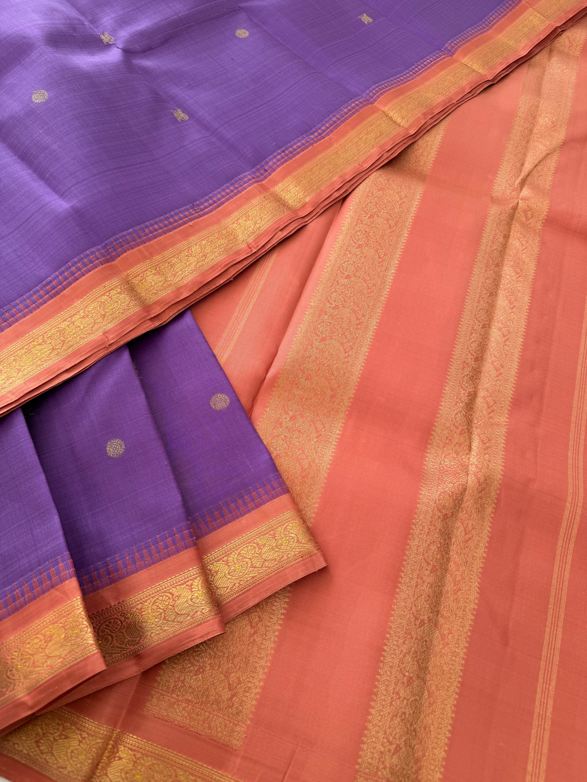 MAATHEY: Small border Kanjivaram Silk