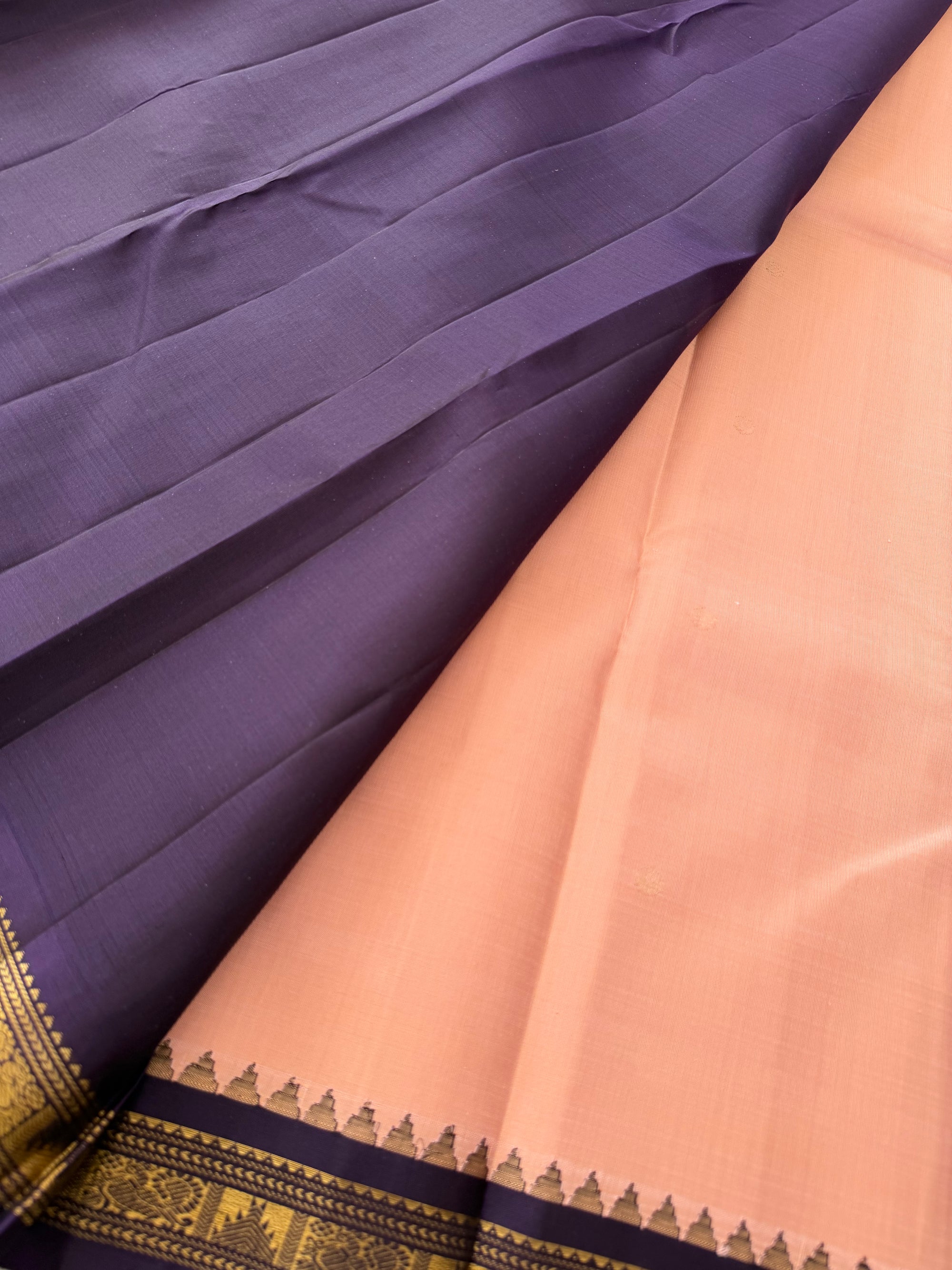 MAATHEY: Small border Kanjivaram Silk