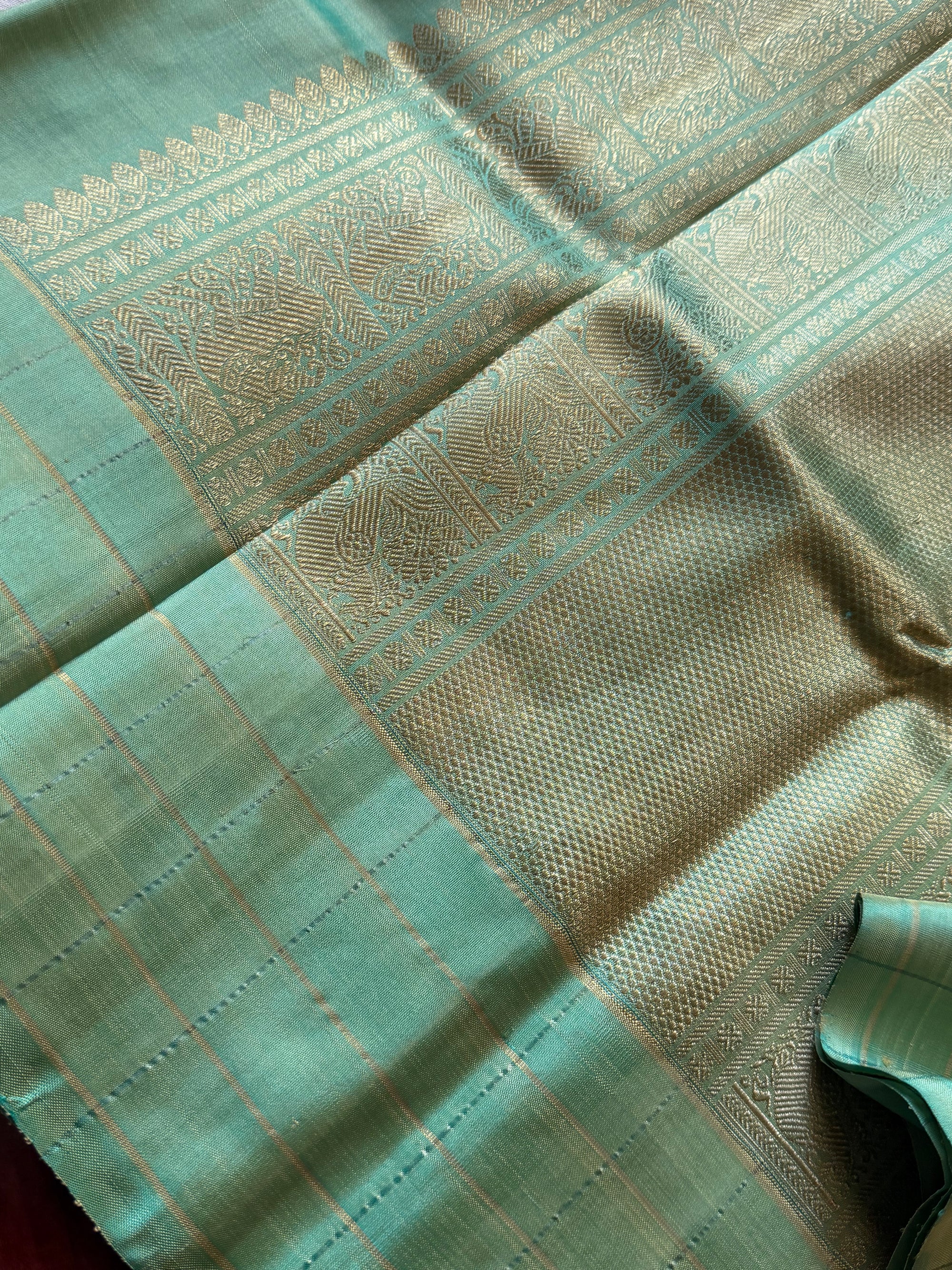 SWARA: Kanjivaram Silk (Musk Melon)