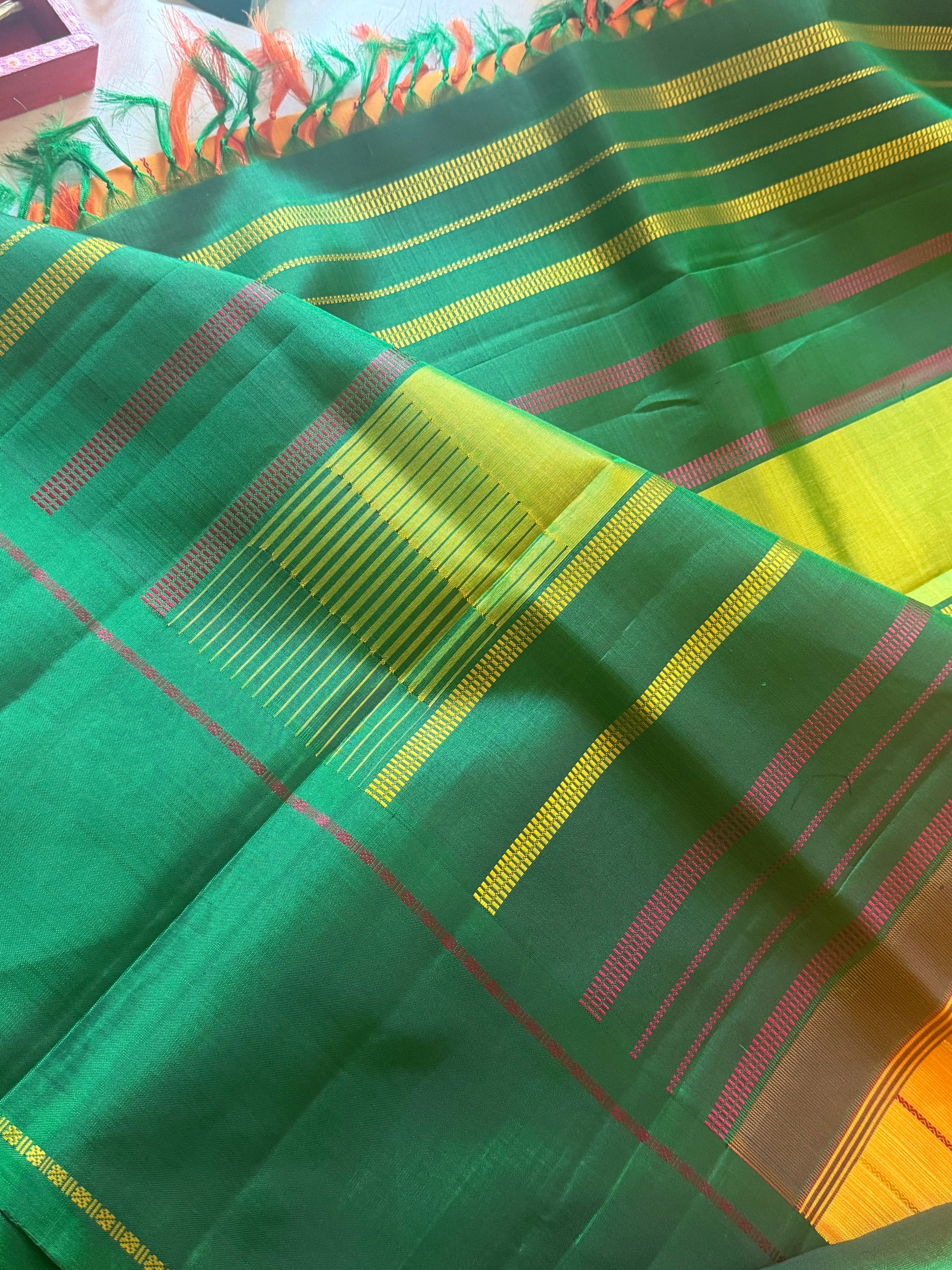 No Zari  Kanjivaram Silk VELDHARI