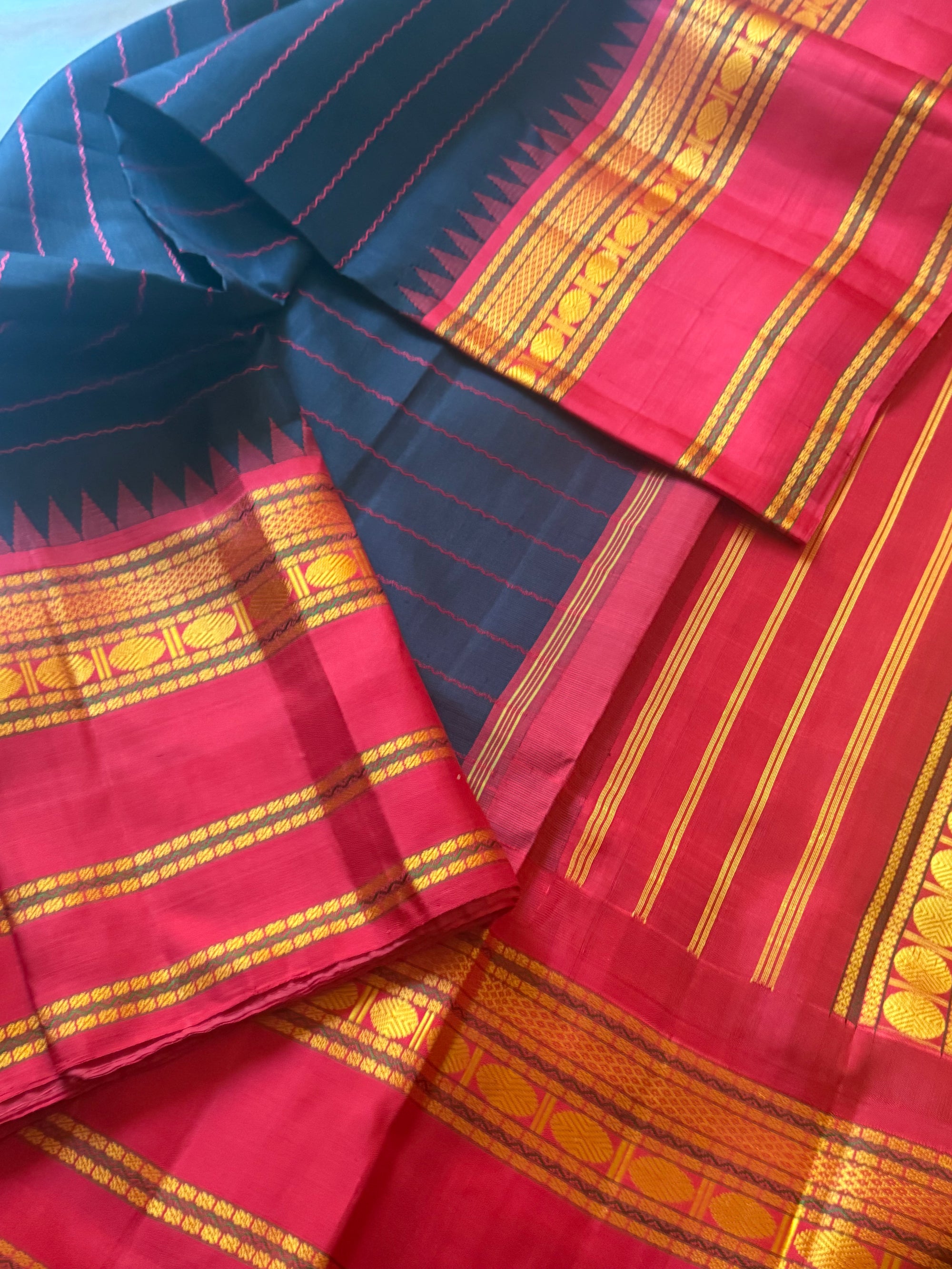 No Zari  Kanjivaram Silk VELDHARI