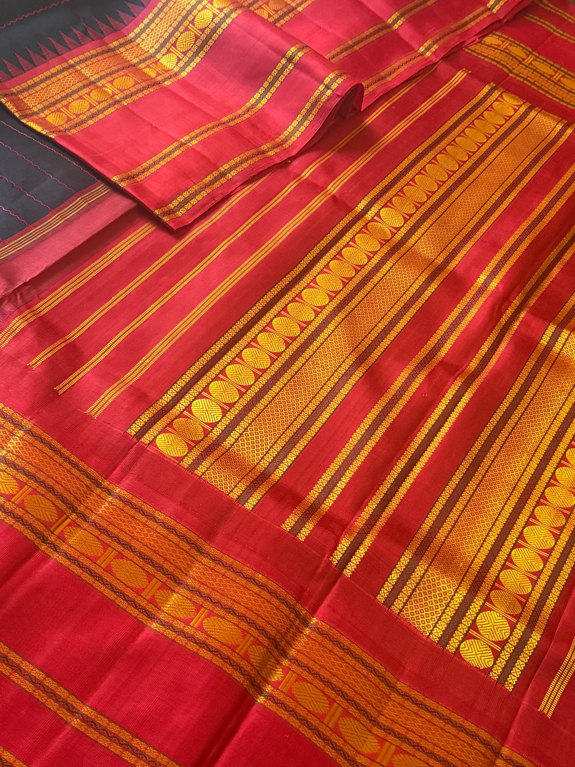 No Zari  Kanjivaram Silk VELDHARI