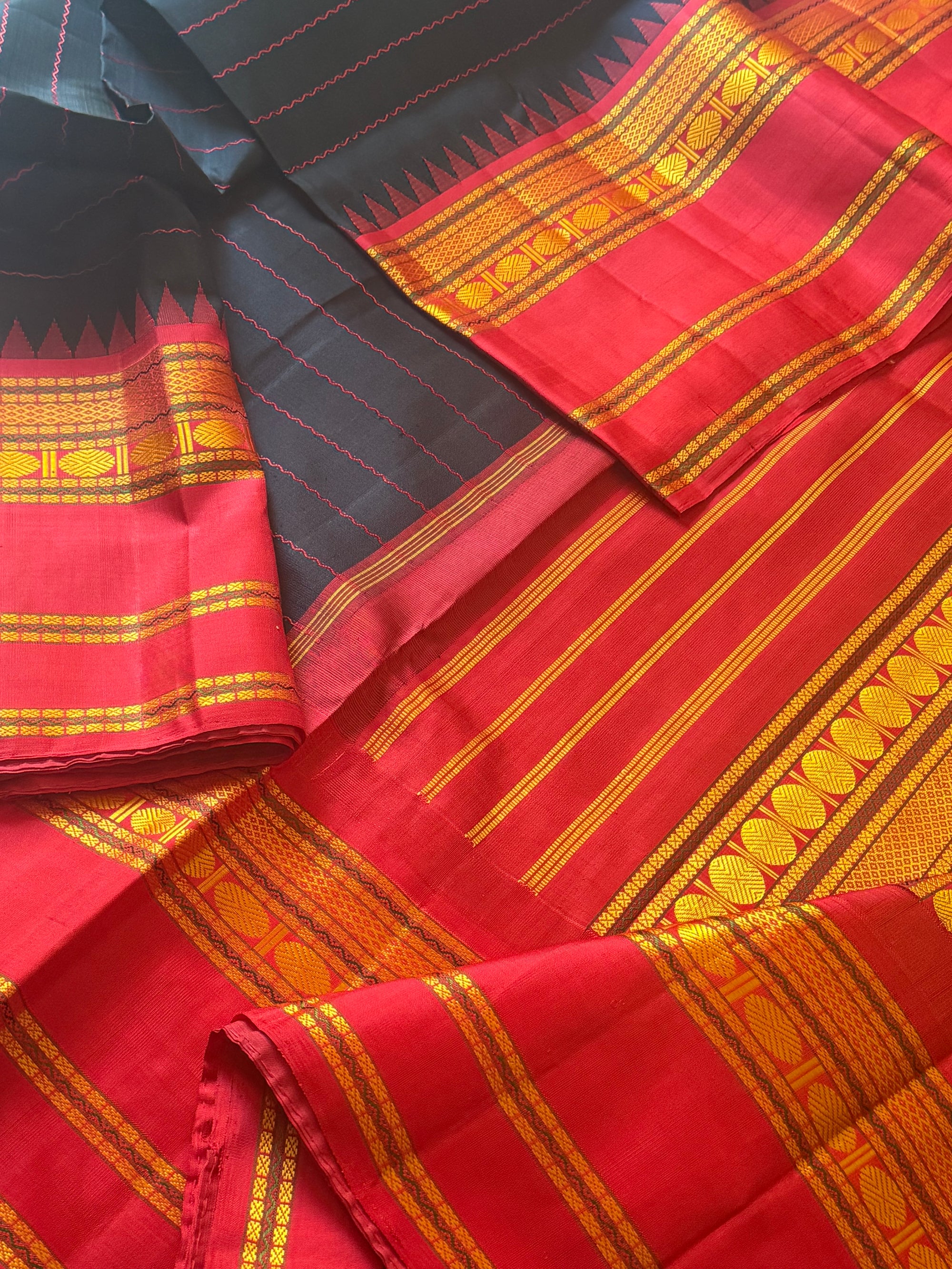 No Zari  Kanjivaram Silk VELDHARI