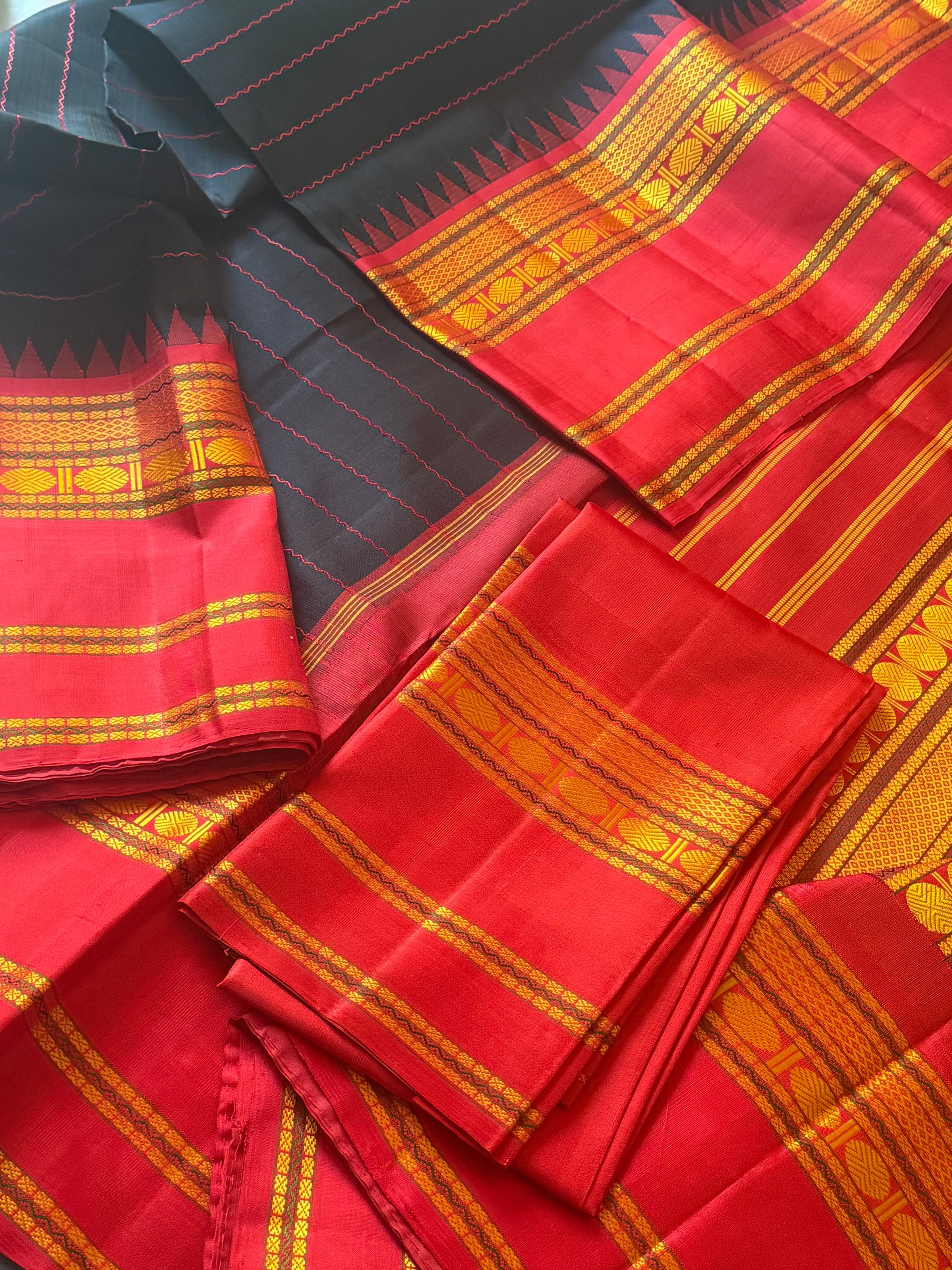 No Zari  Kanjivaram Silk VELDHARI