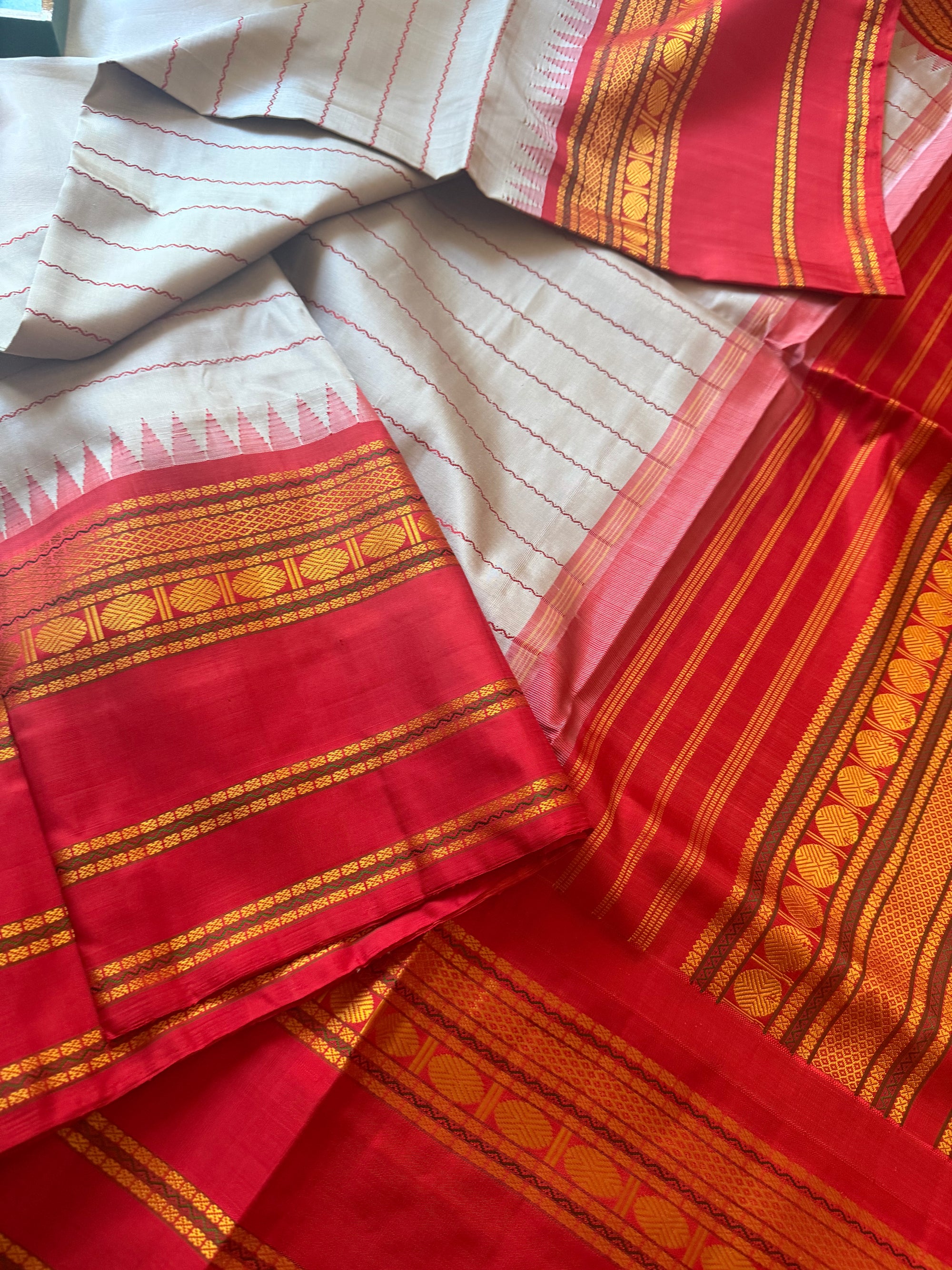 No Zari  Kanjivaram Silk VELDHARI