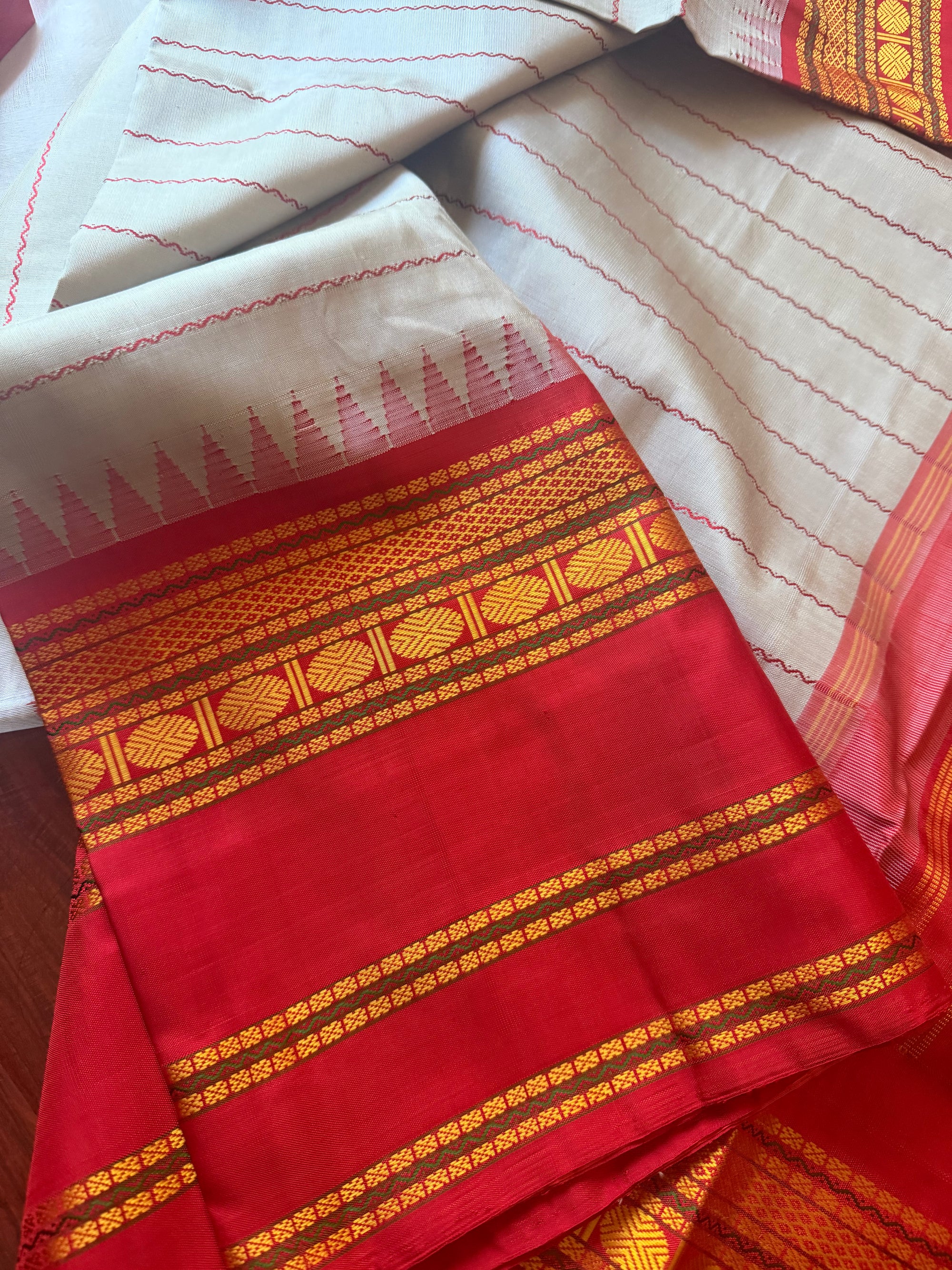 No Zari  Kanjivaram Silk VELDHARI