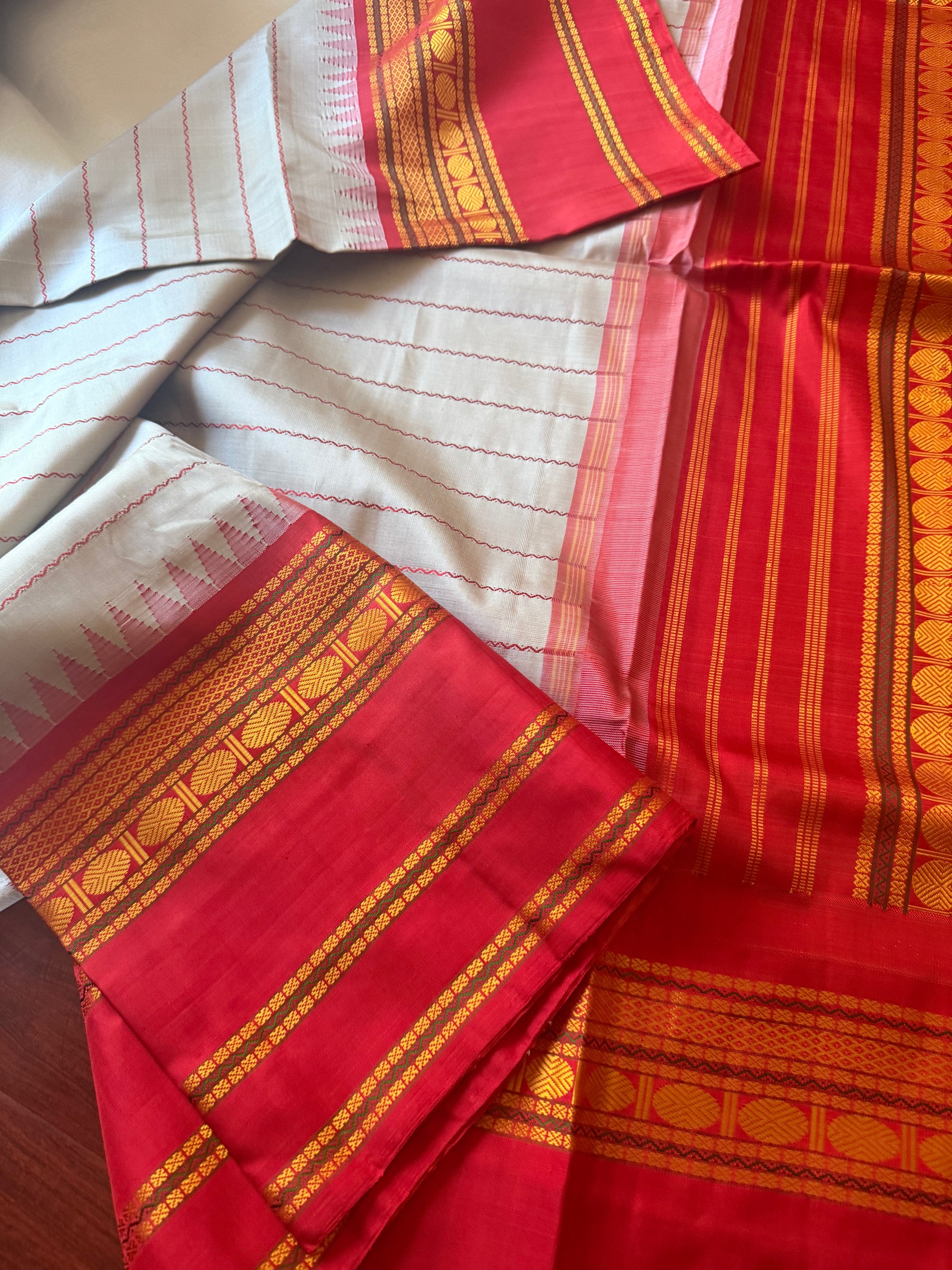 No Zari  Kanjivaram Silk VELDHARI
