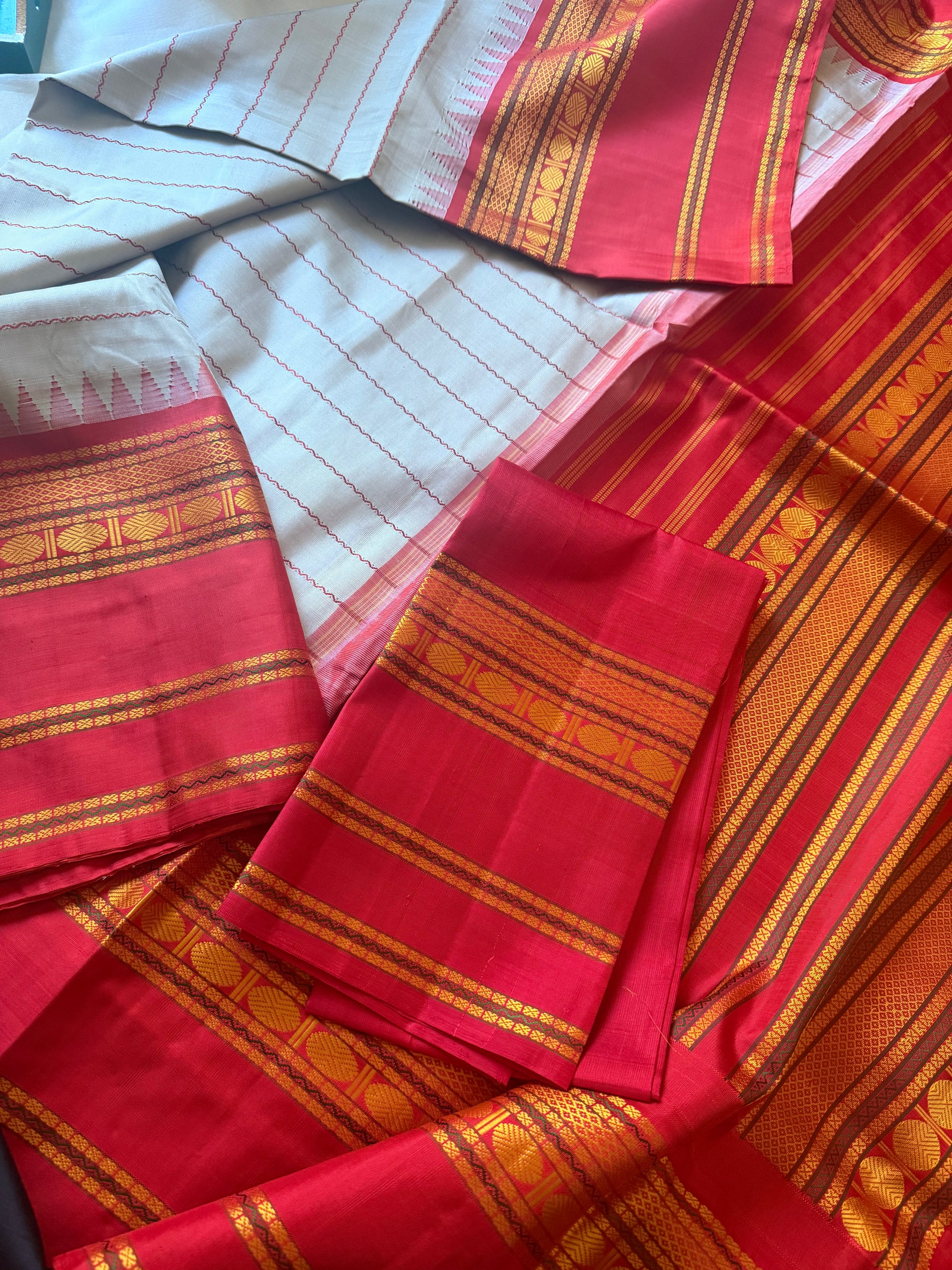 No Zari  Kanjivaram Silk VELDHARI