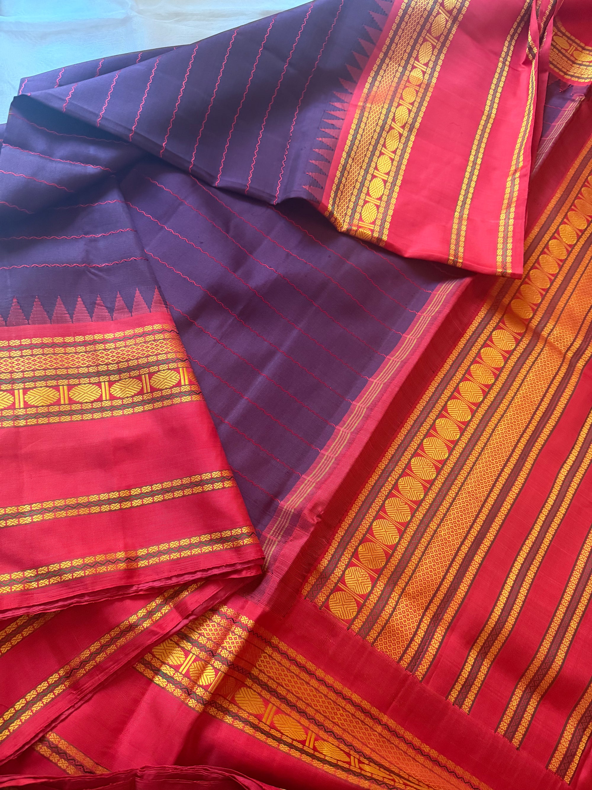 No Zari  Kanjivaram Silk VELDHARI