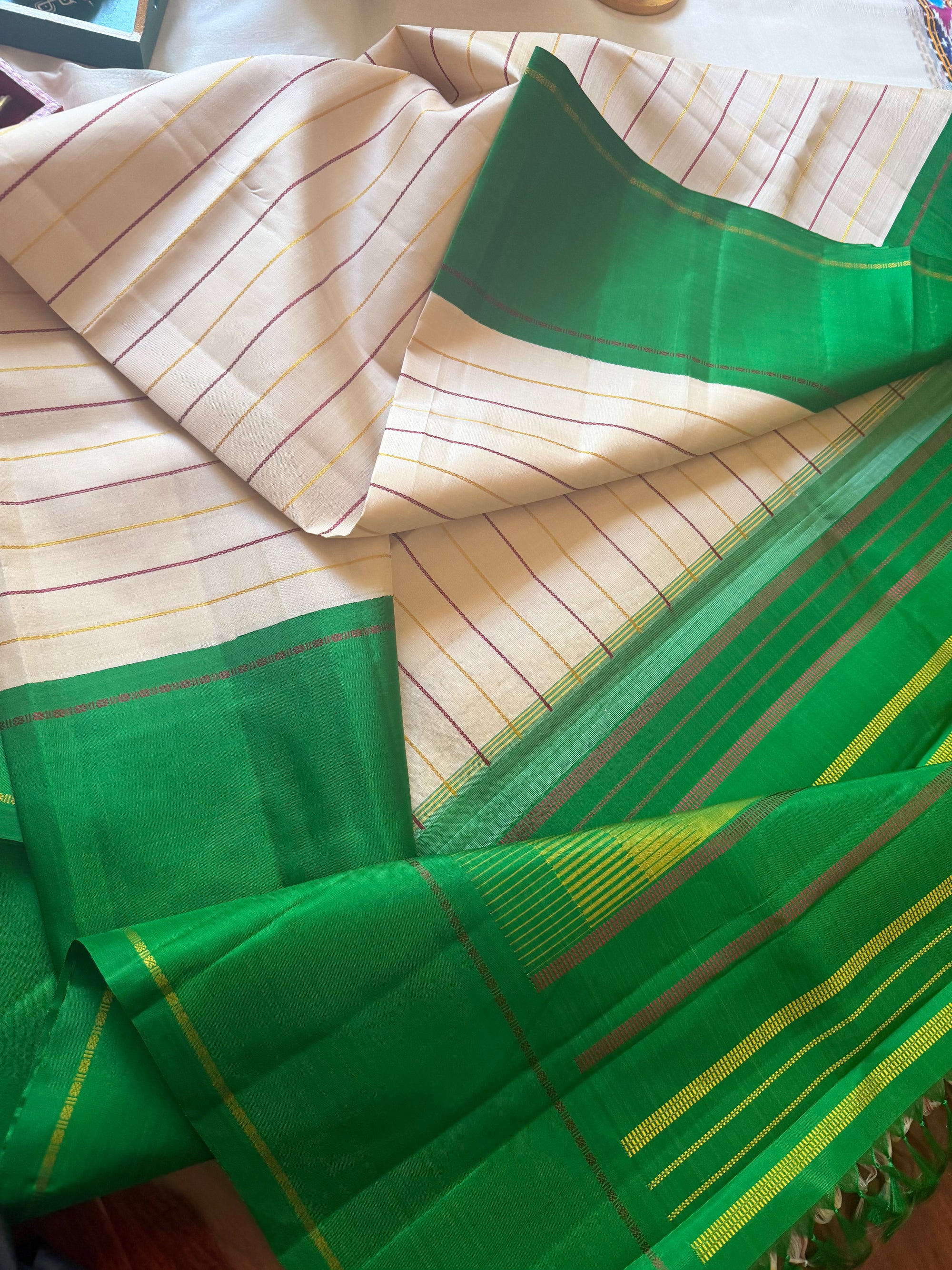 No Zari  Kanjivaram Silk VELDHARI