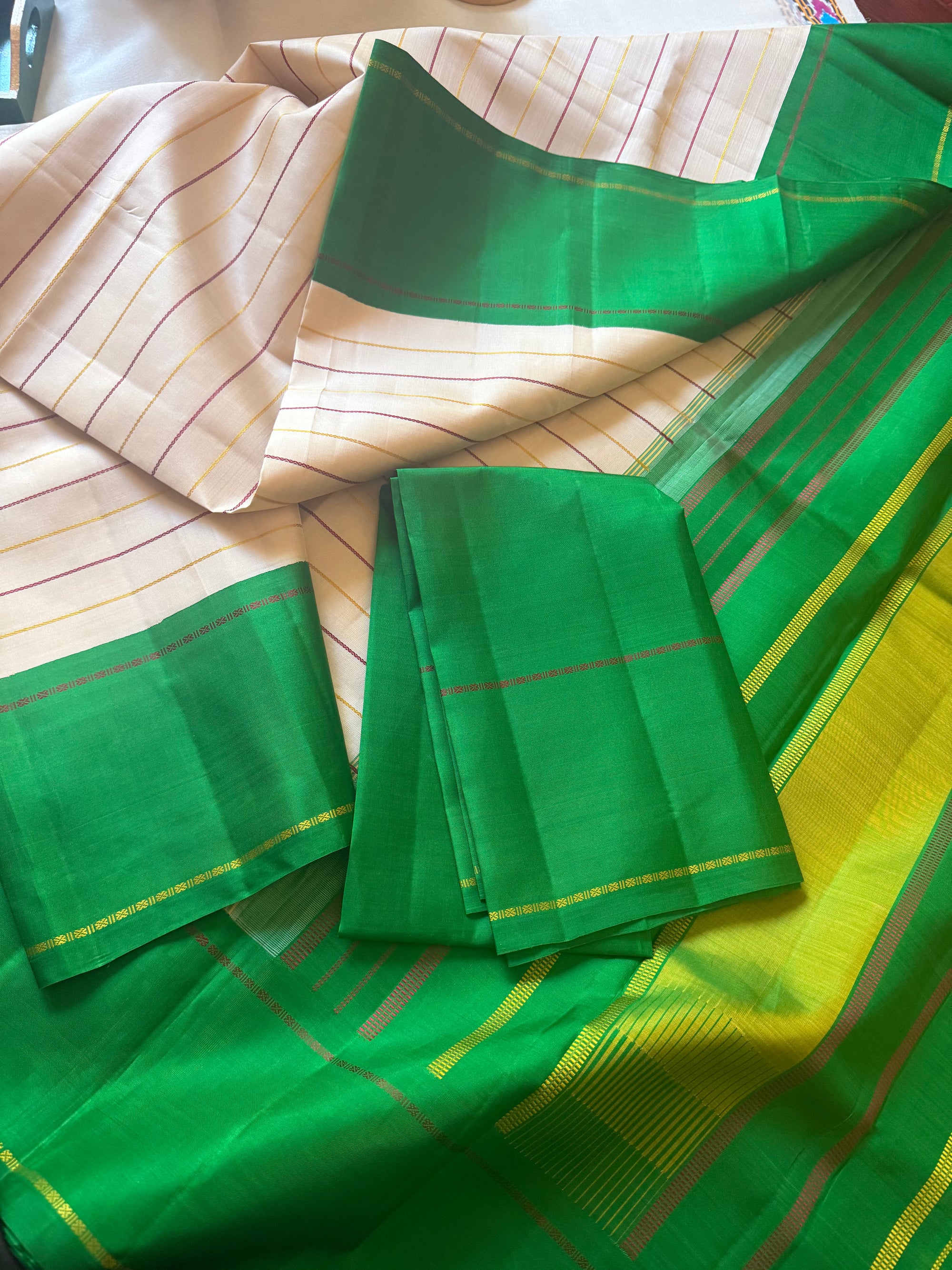 No Zari  Kanjivaram Silk VELDHARI