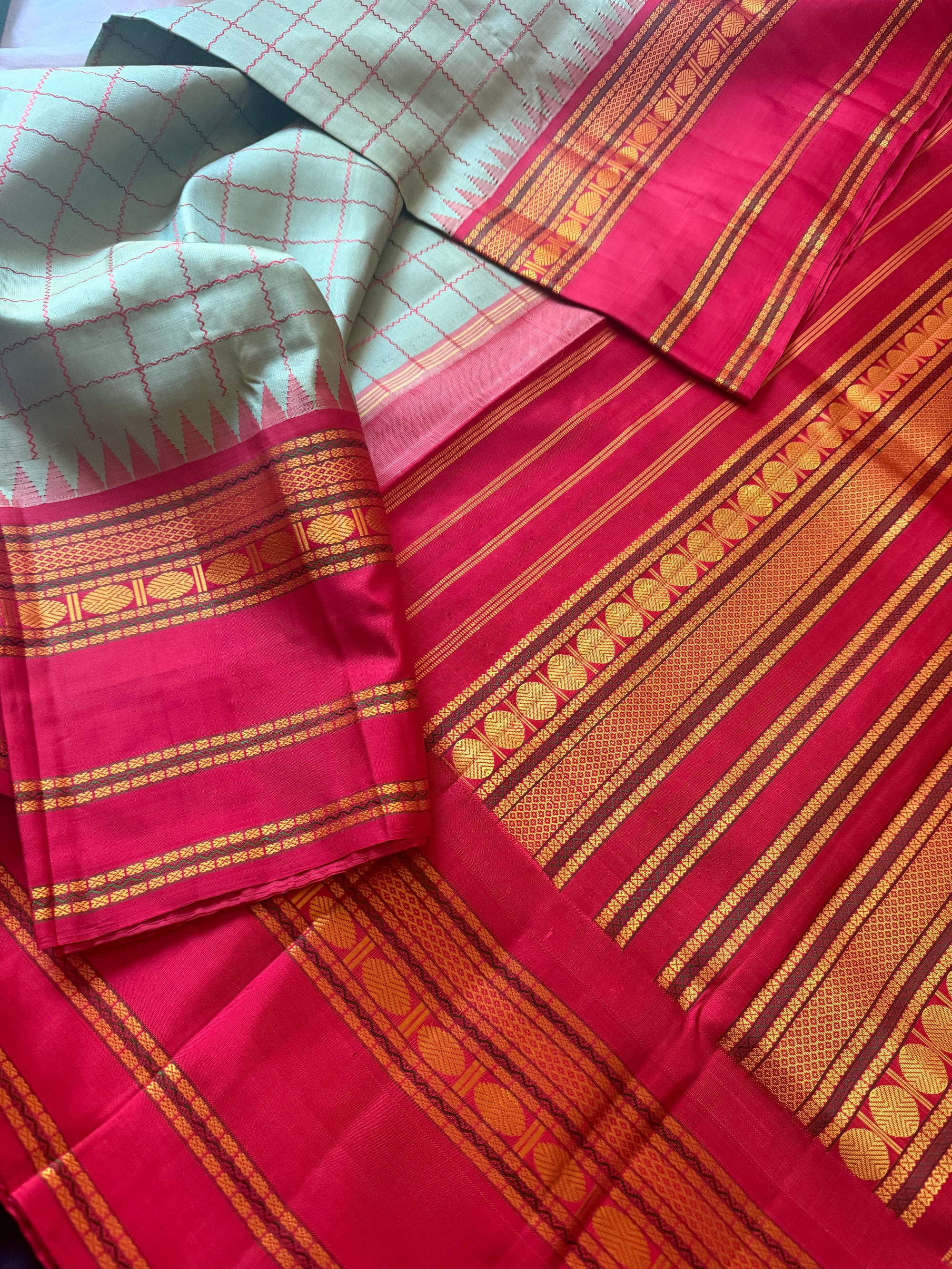 No Zari  Kanjivaram Silk VELDHARI