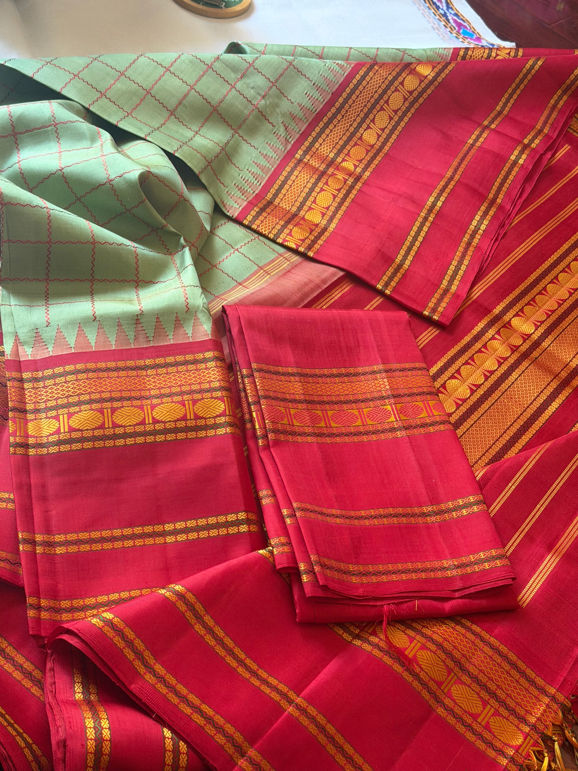 No Zari  Kanjivaram Silk VELDHARI