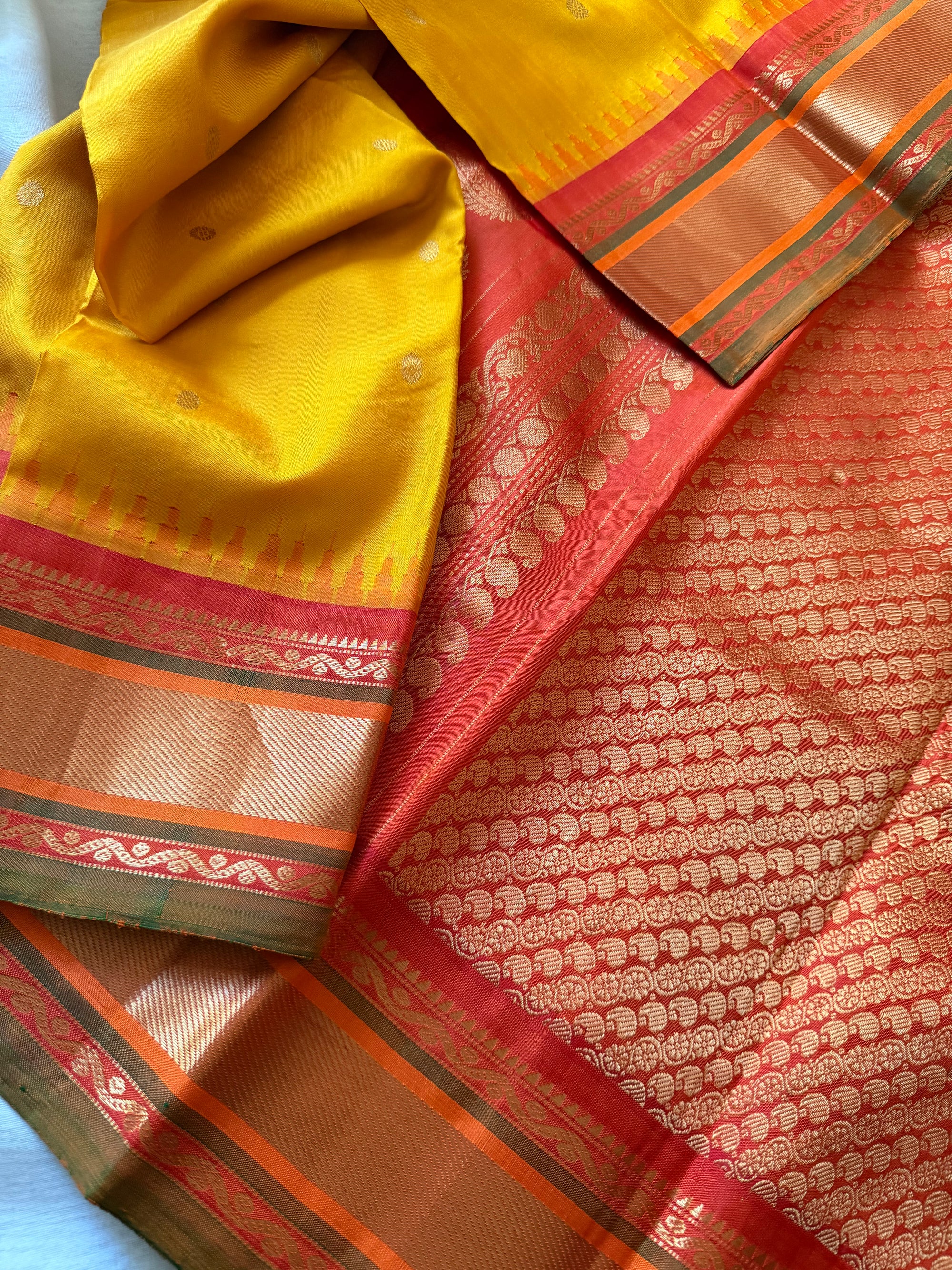 Kuttu  Gadwal Silk