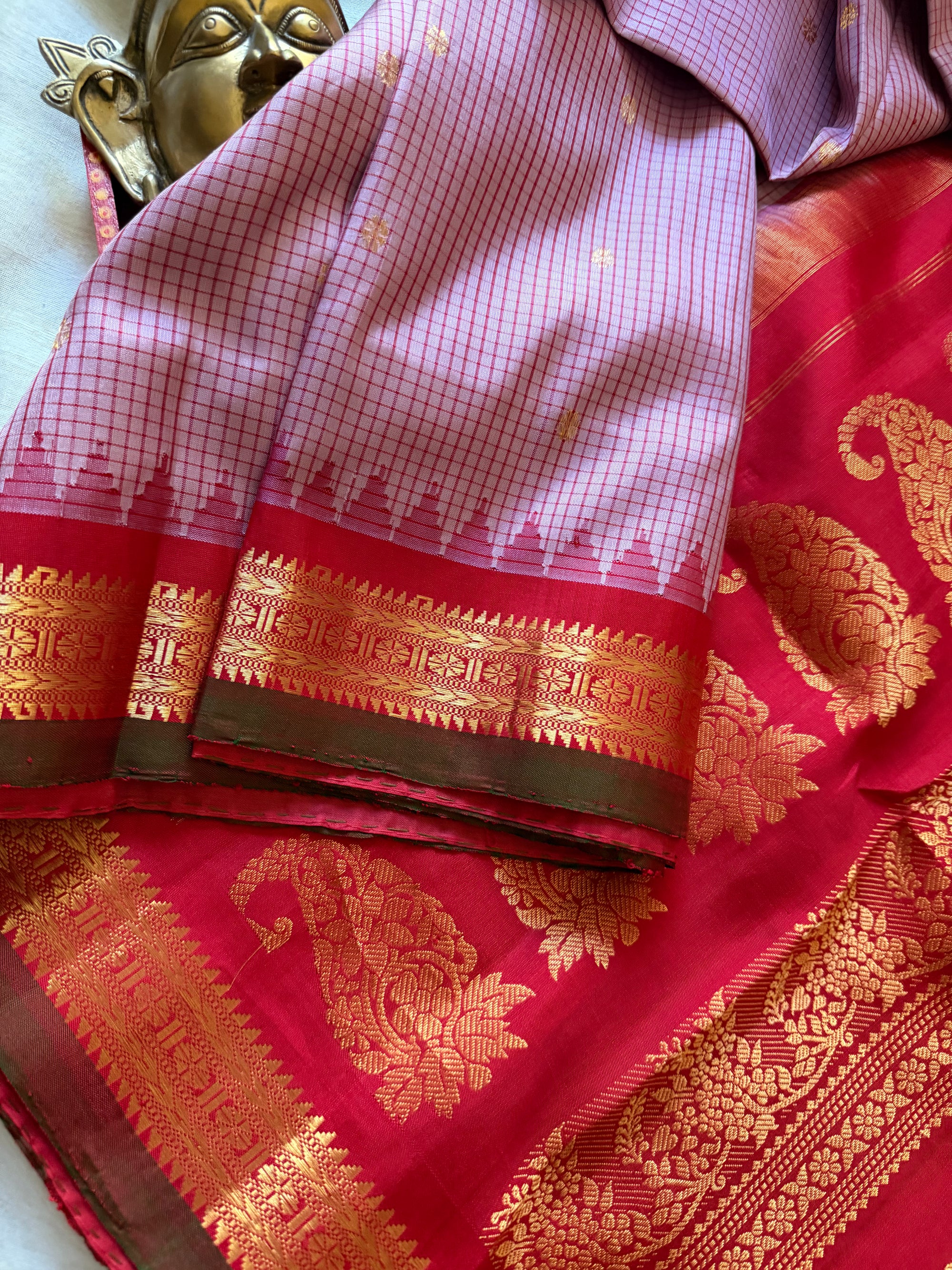 Kuttu  Gadwal Silk