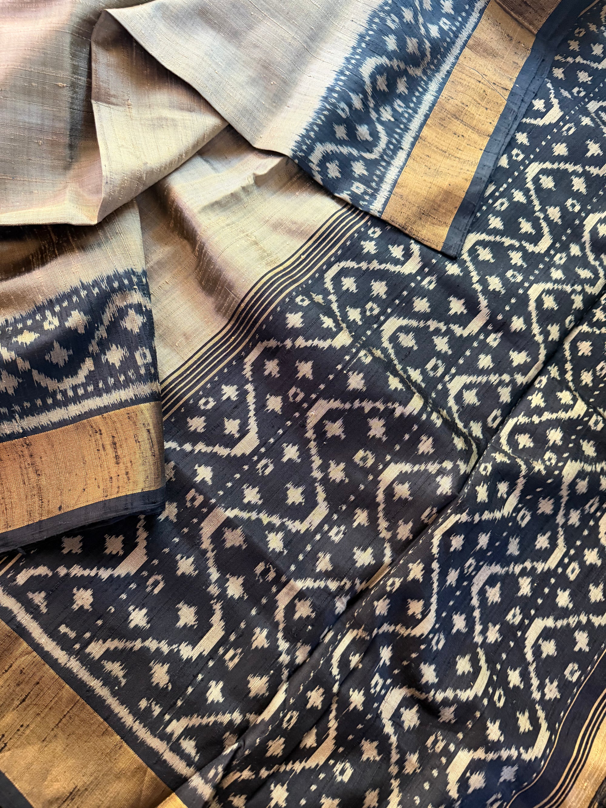 Patola Ikat Raw Silk