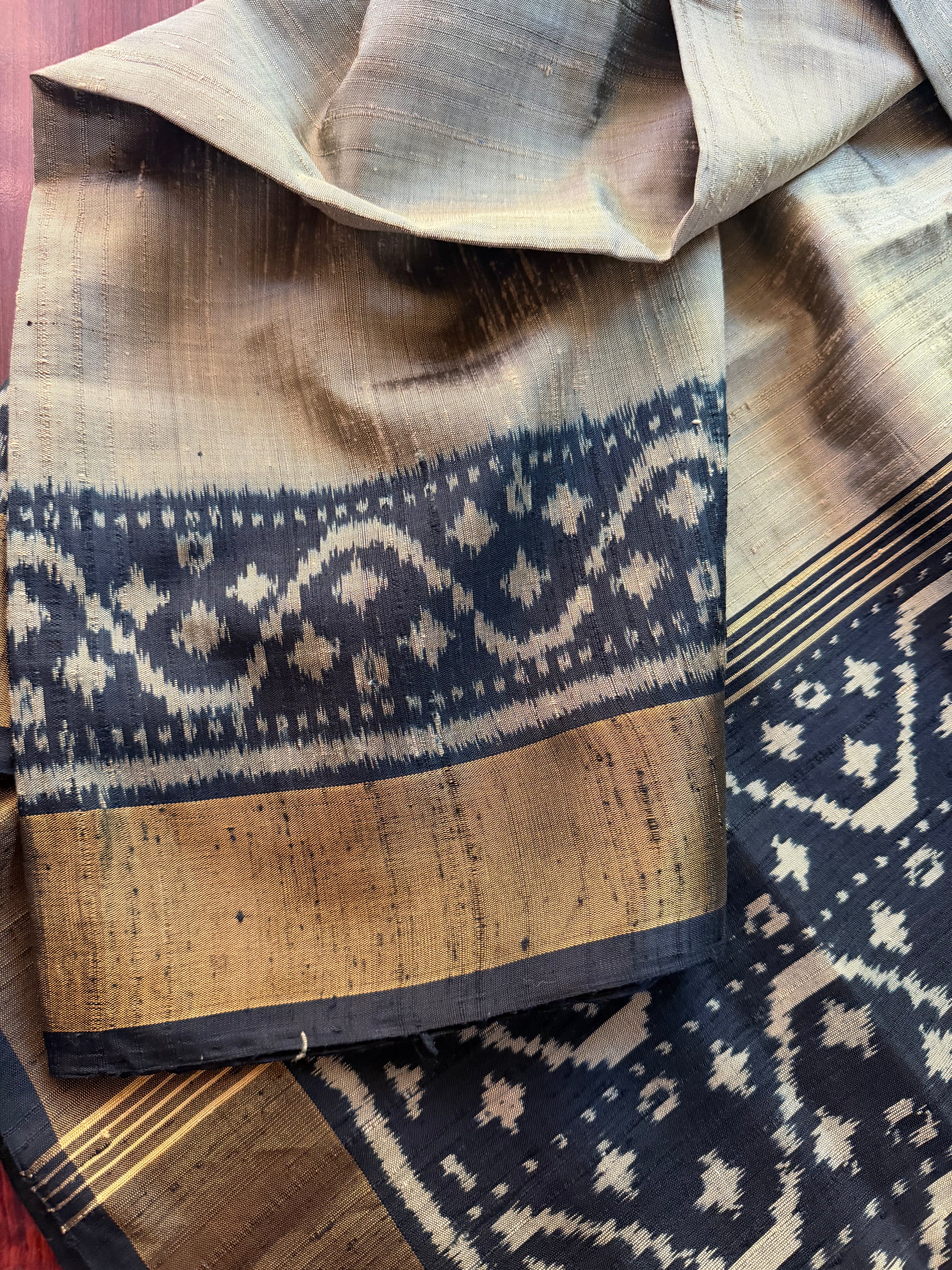 Patola Ikat Raw Silk