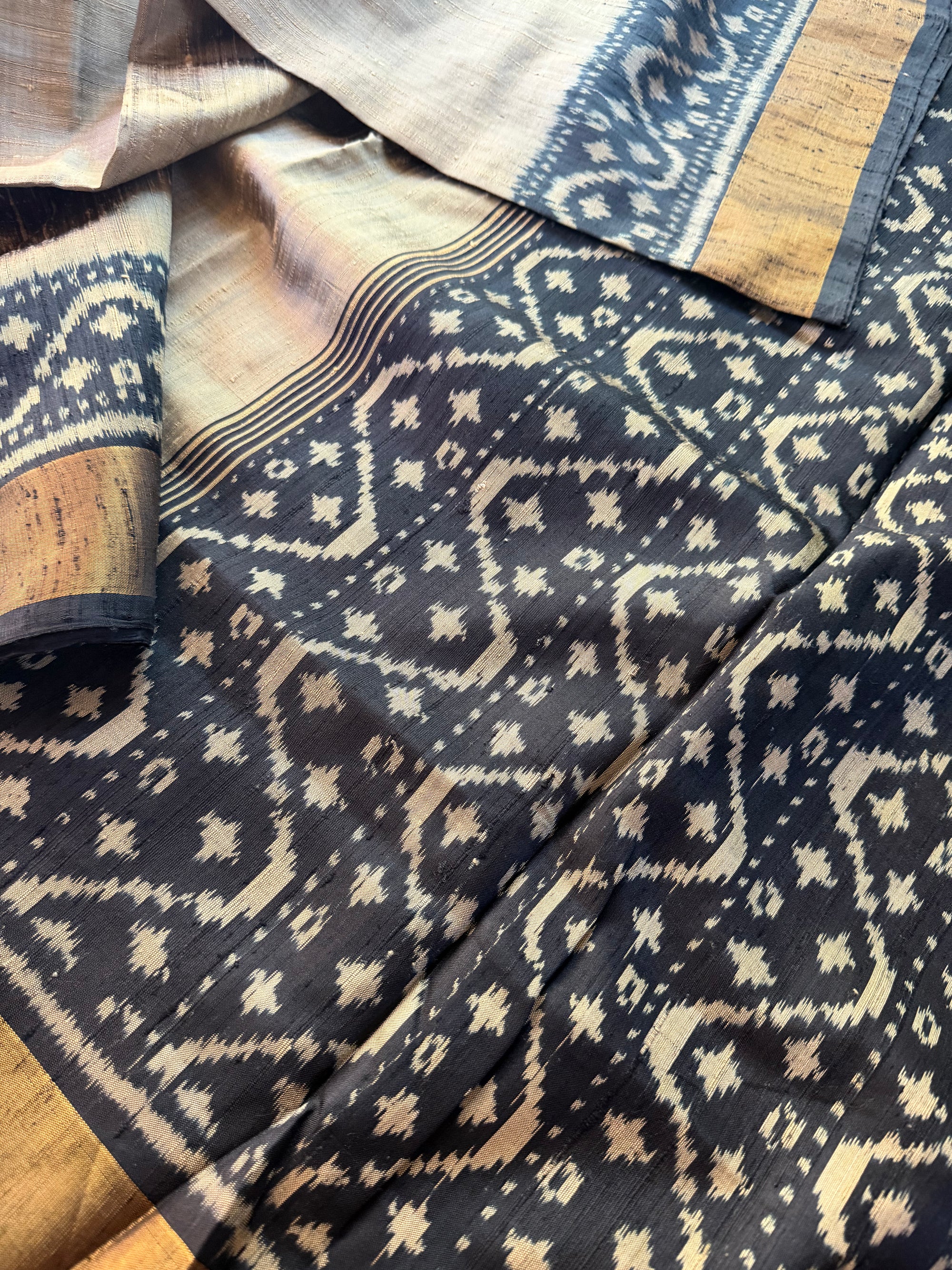Patola Ikat Raw Silk