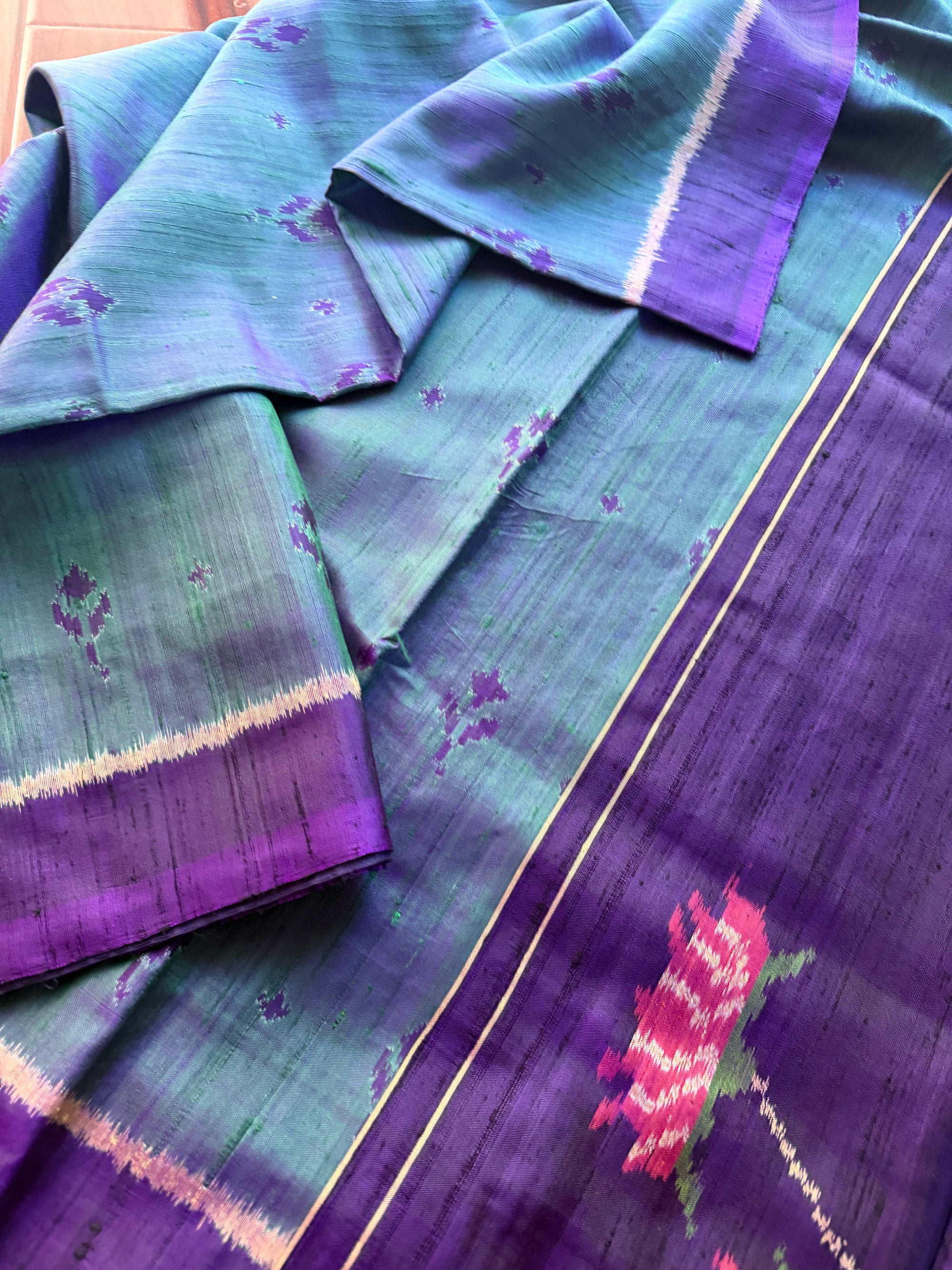 Patola Ikat Raw Silk