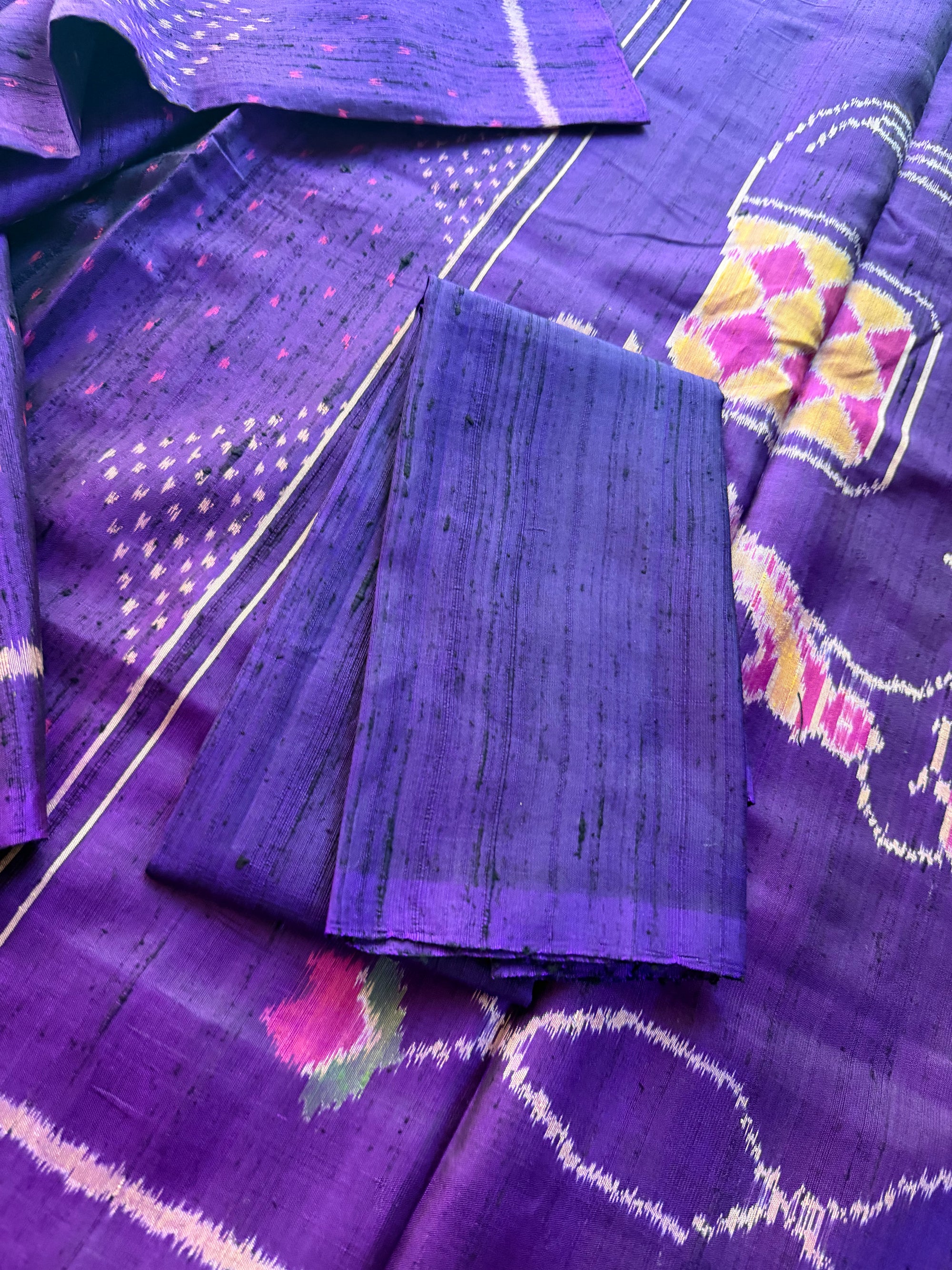 Patola Ikat Raw Silk