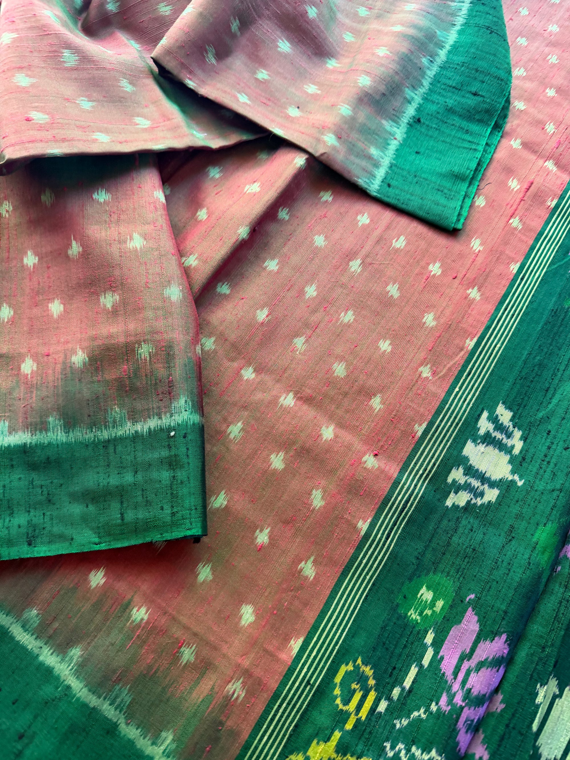 Patola Ikat Raw Silk