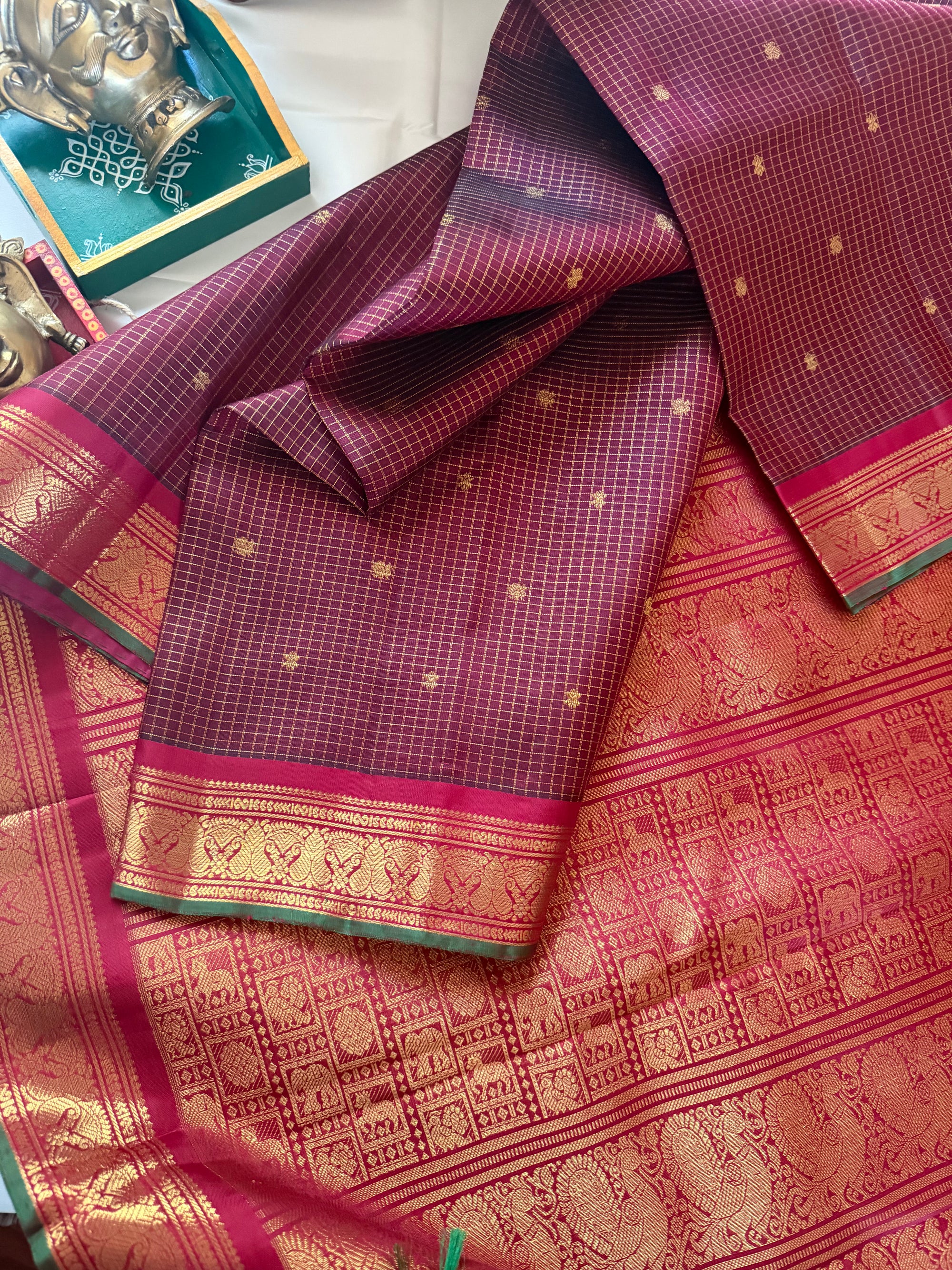 PAZHAMAI PROJECT  - Vintage Recreation Saree 